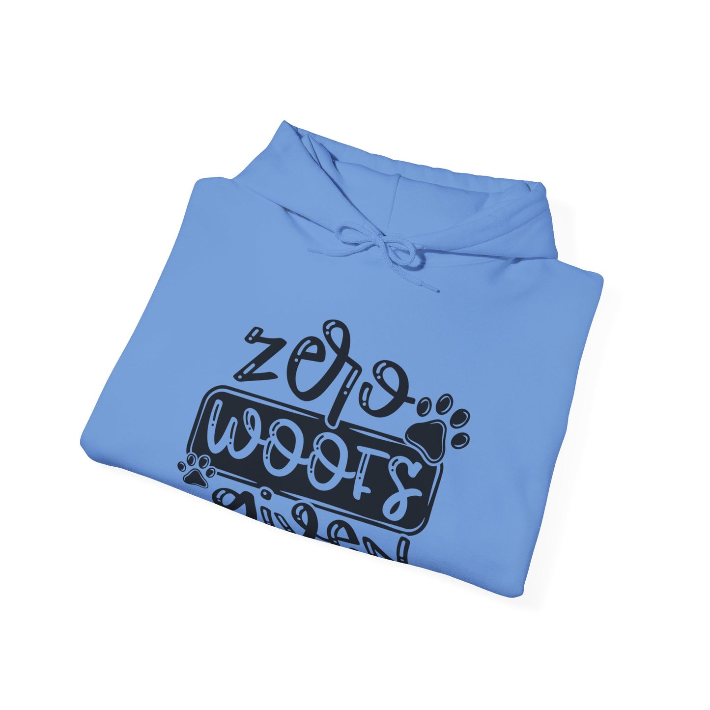 Zero Woofs Given Unisex Hooded Sweatshirt