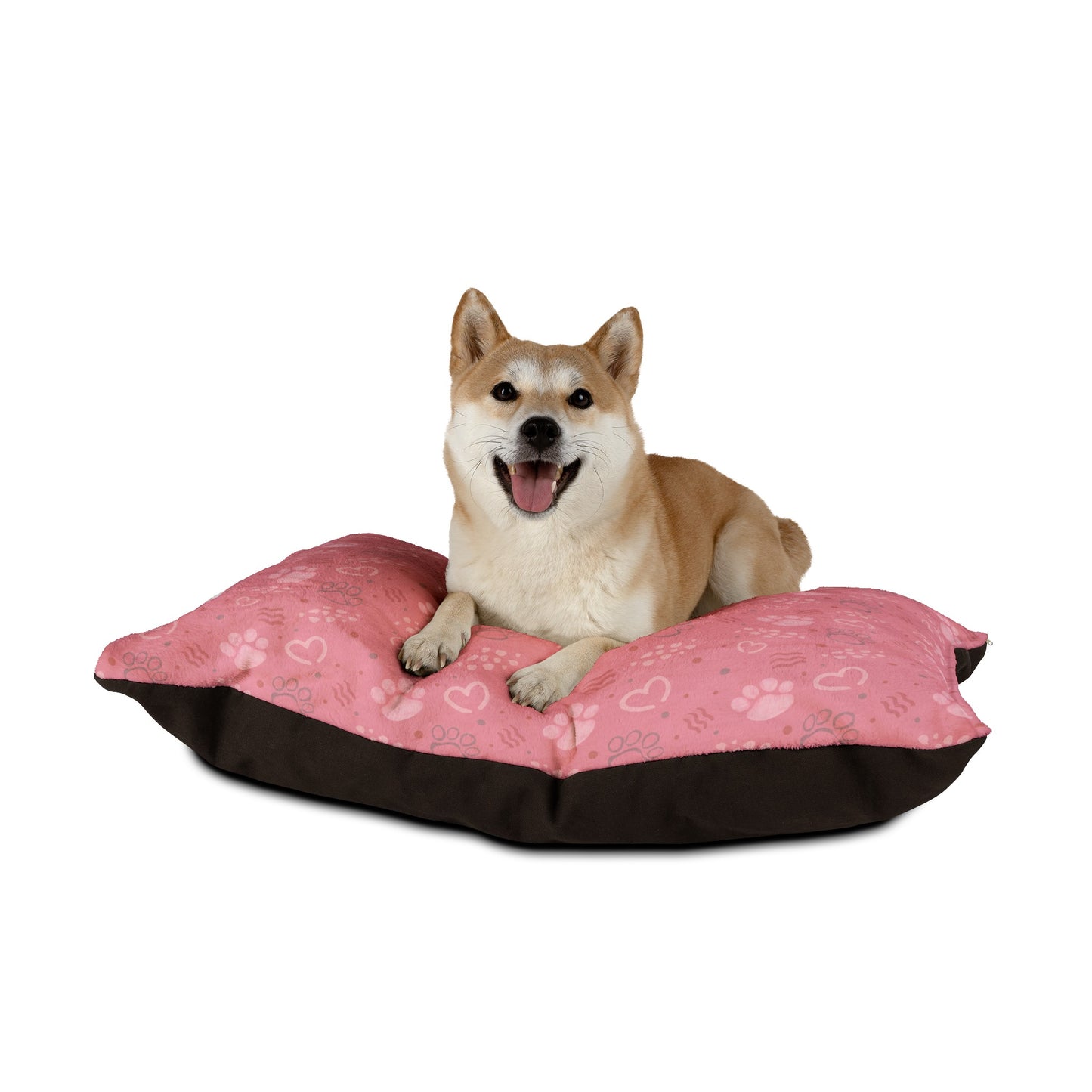 Hearts & Paws Dog Bed