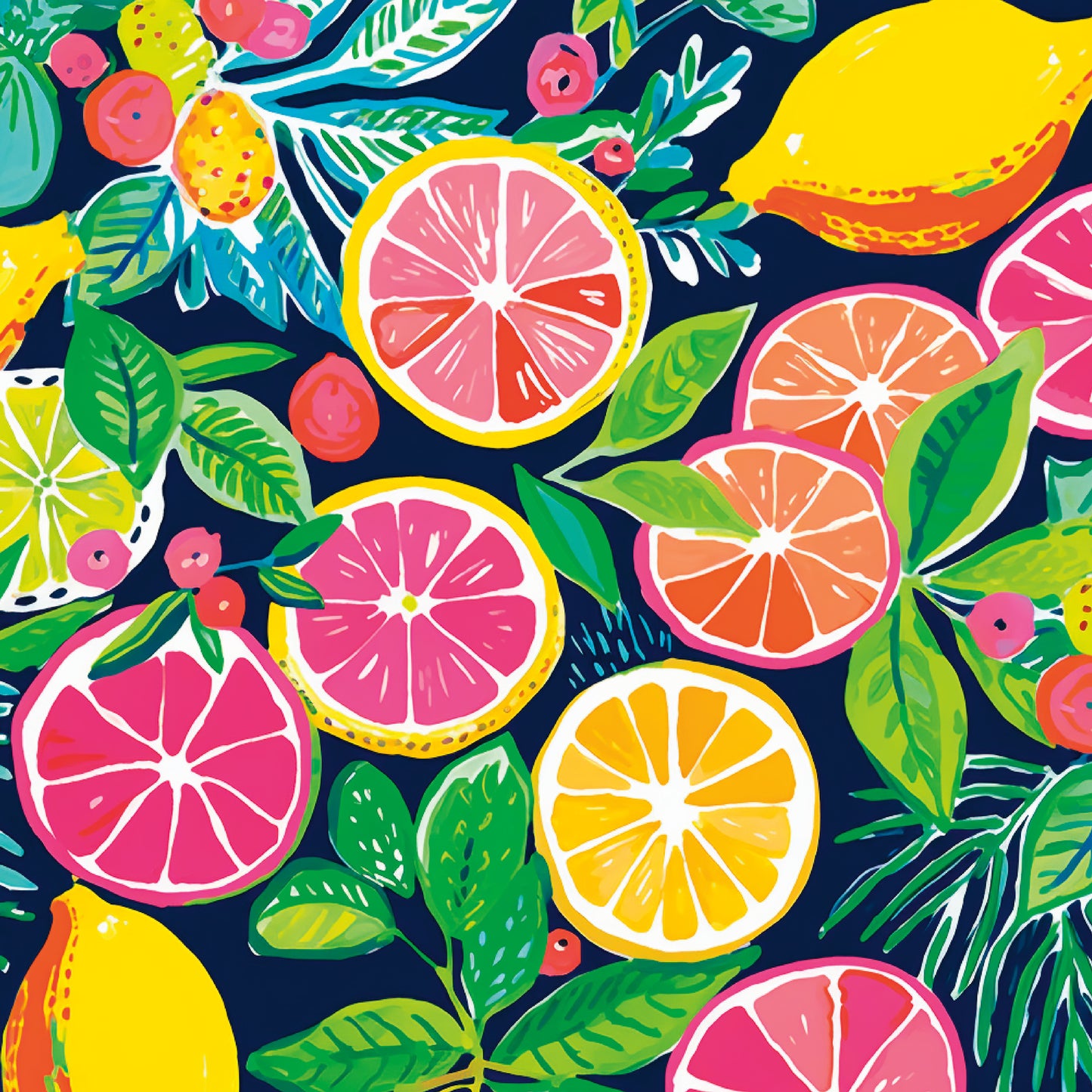 Tropical Fruit Bikini, 2piece Bikini Swimsuit, 2piece bikini, 2piece swimmers, 2piece swimwear, Tropical Fruit Pattern Bikini