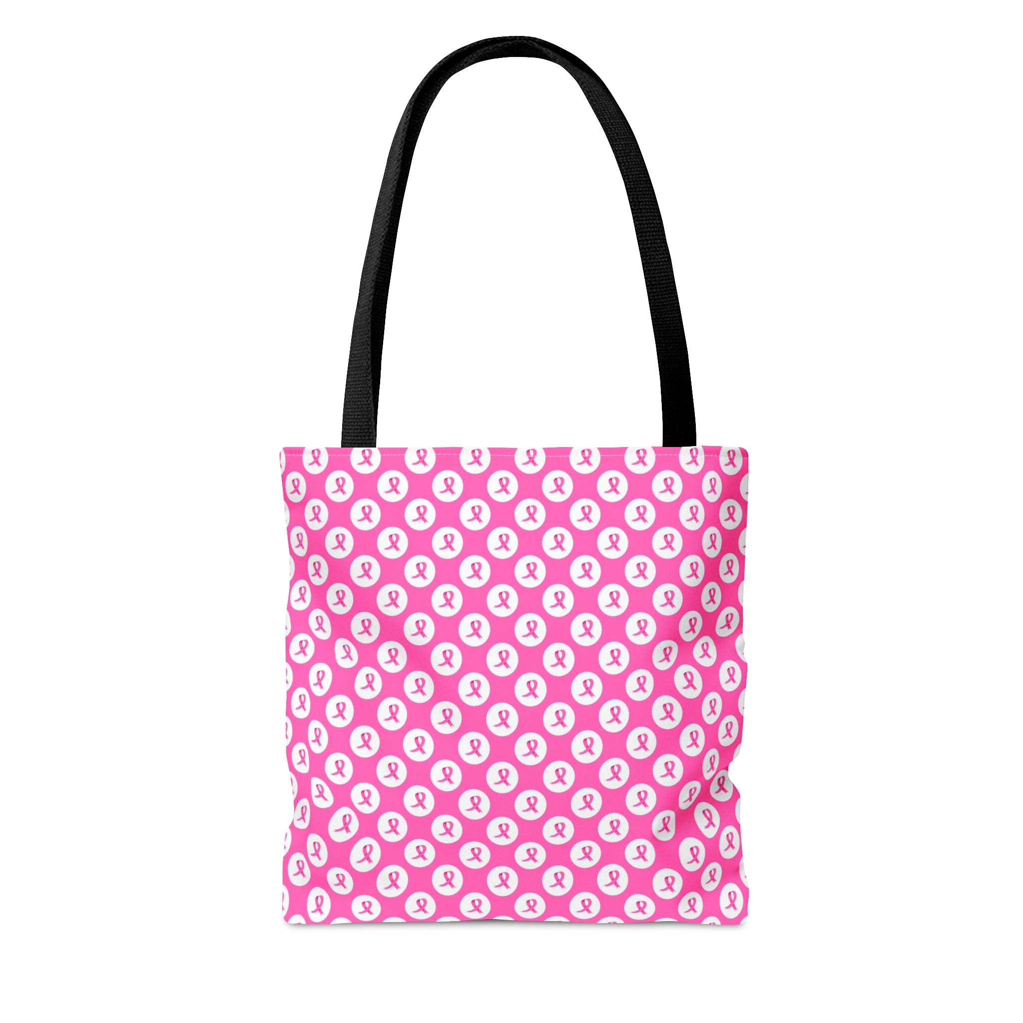 Pink Ribbon Breast Cancer Awareness Tote Bag