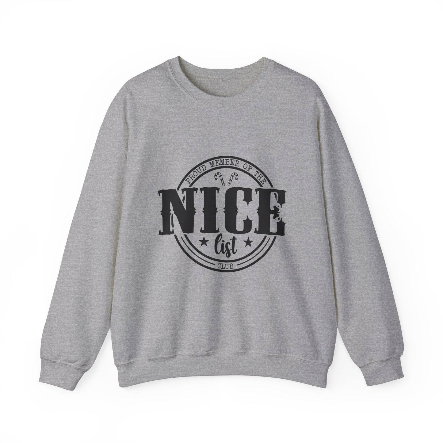 Proud member of The Nice List Unisex Heavy Blend™ Crewneck Sweatshirt