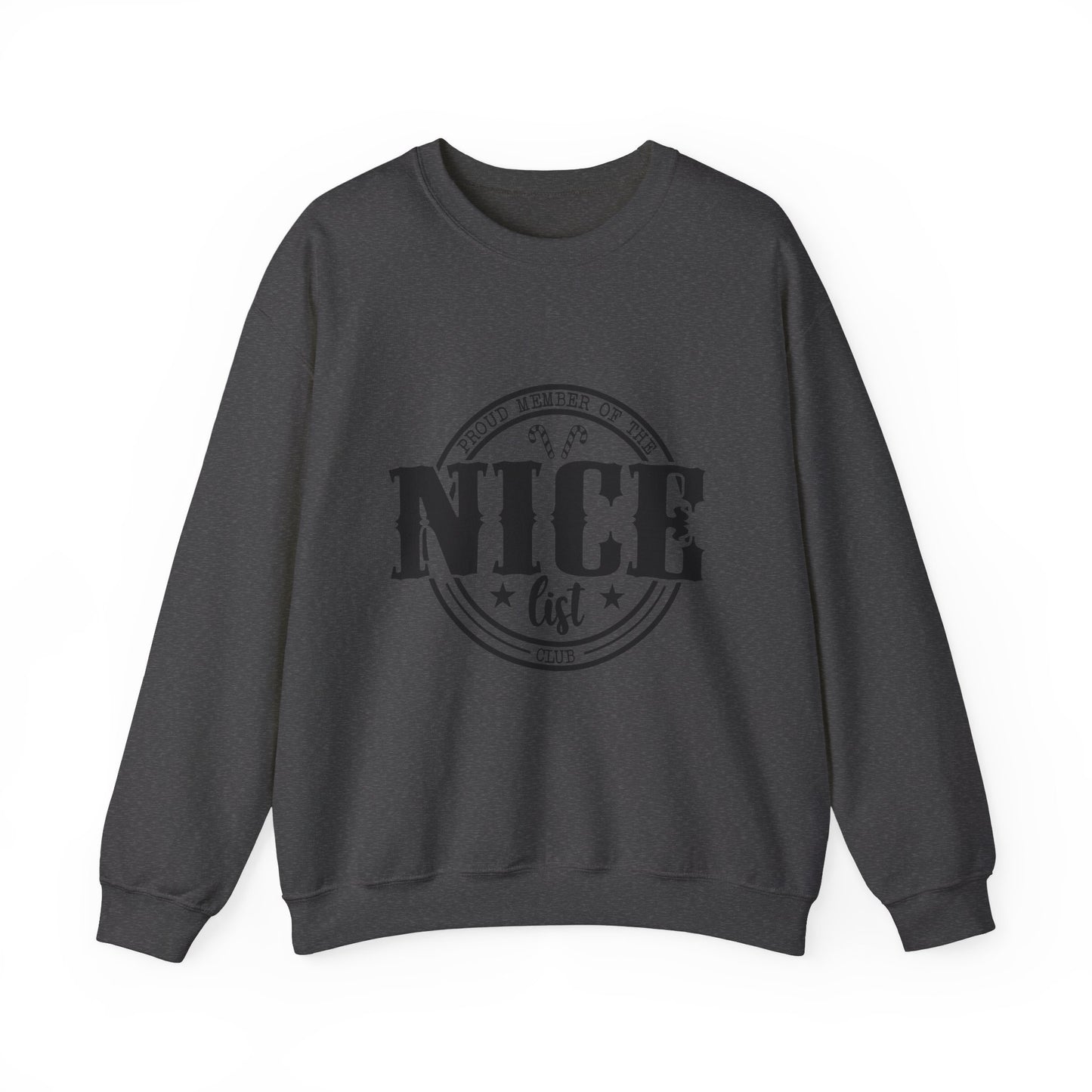 Proud member of The Nice List Unisex Heavy Blend™ Crewneck Sweatshirt