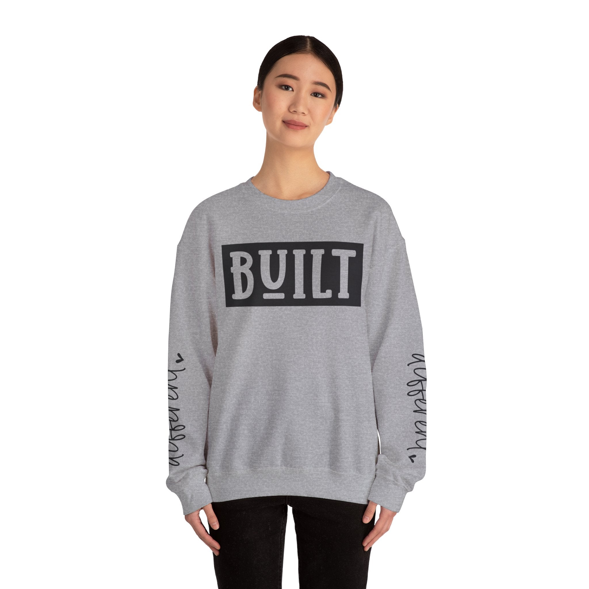 Built Differently, Unisex Heavy Blend™ Crewneck Sweatshirt