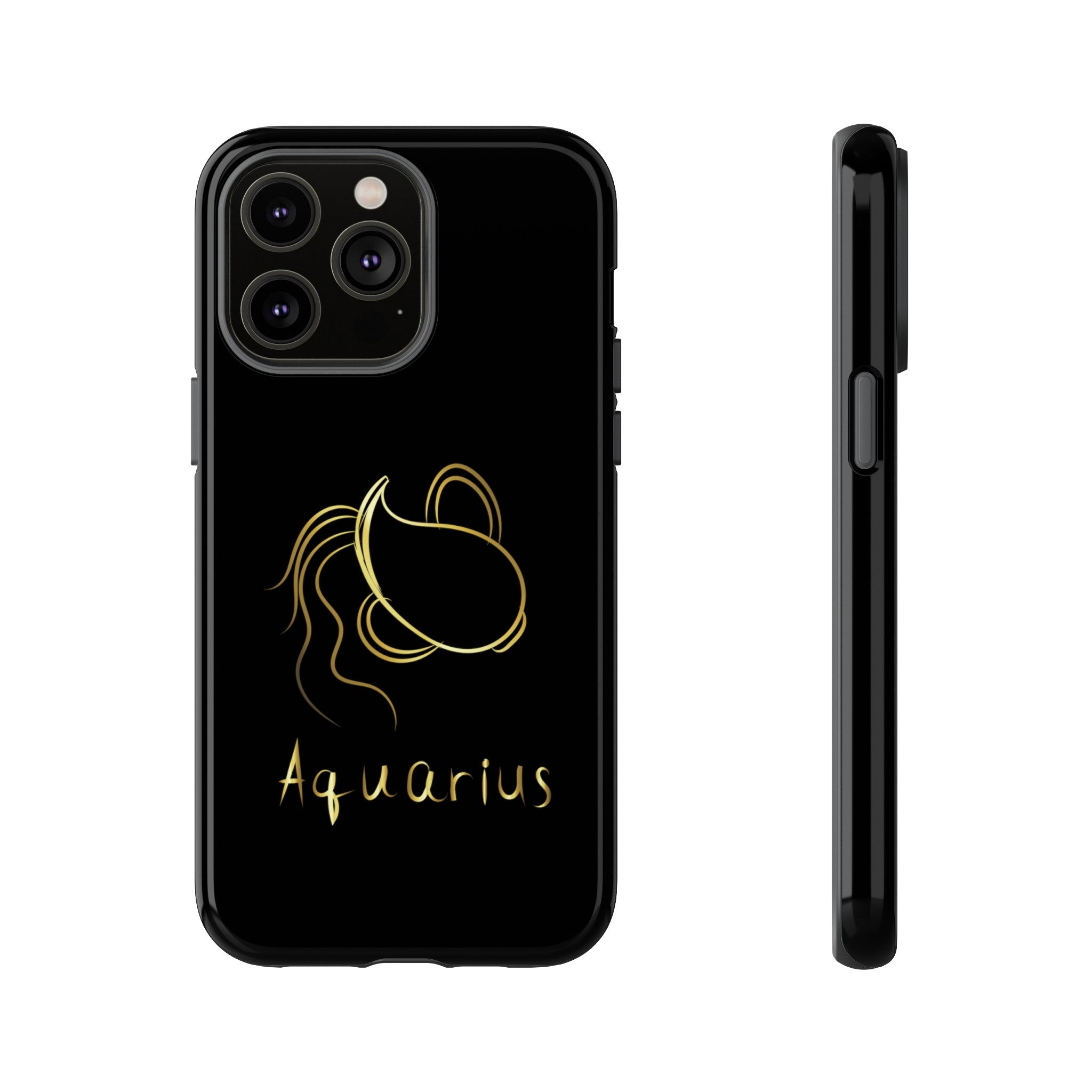 Aquarius Phone Case Zodiac Astrology Cover fit for iPhone 15,14 ,13