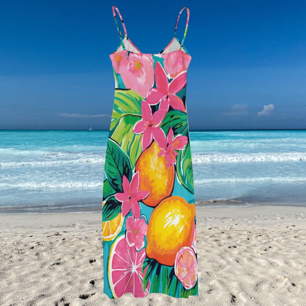 Sling Ankle Long Dress