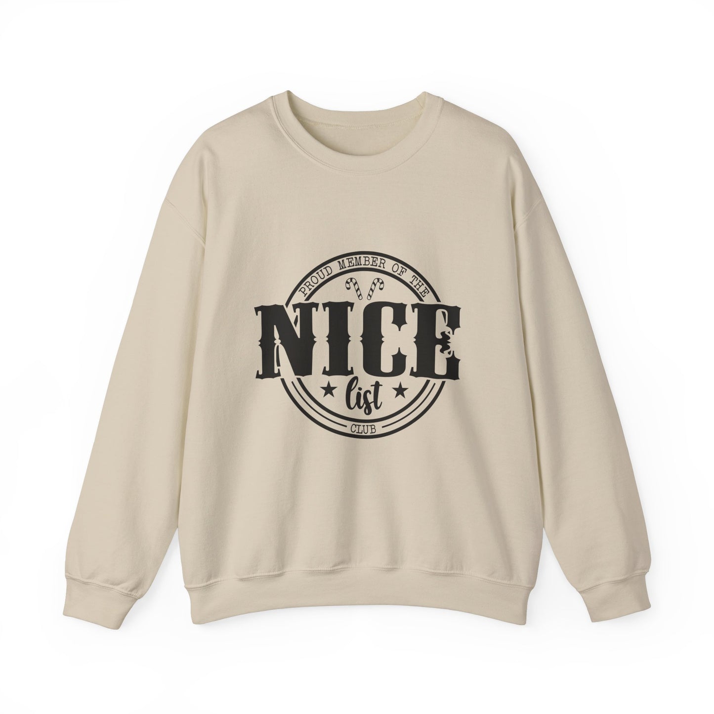 Proud member of The Nice List Unisex Heavy Blend™ Crewneck Sweatshirt