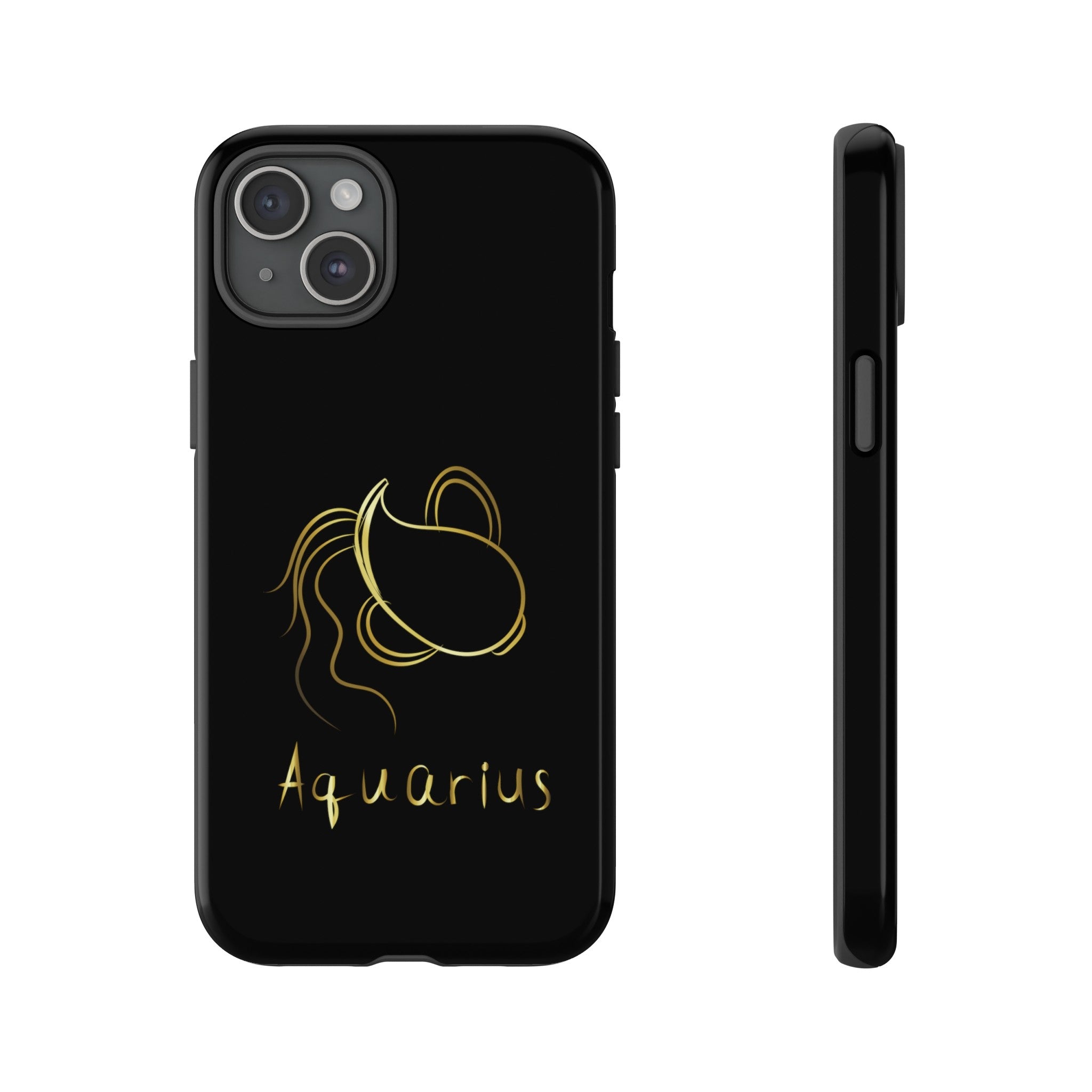 Aquarius Phone Case Zodiac Astrology Cover fit for iPhone 15,14 ,13