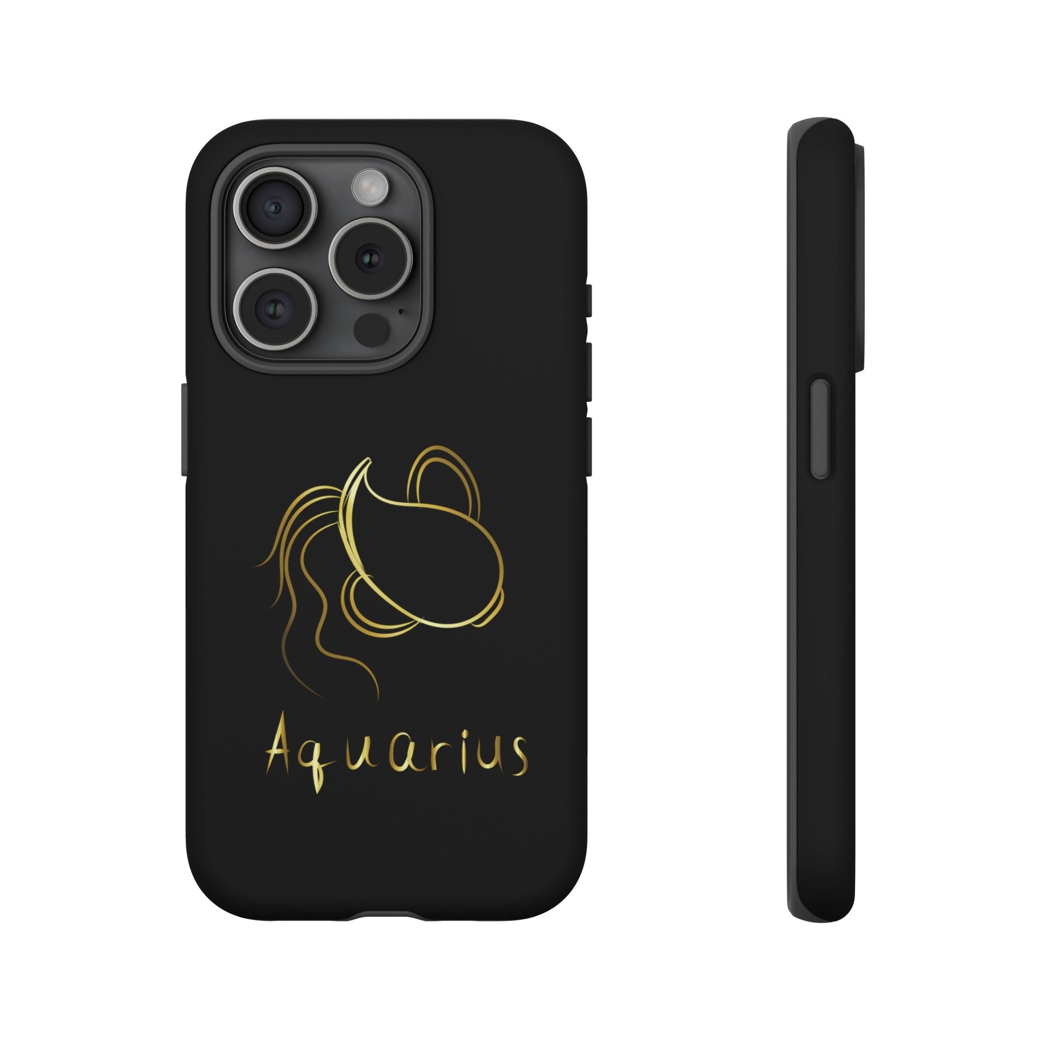 Aquarius Phone Case Zodiac Astrology Cover fit for iPhone 15,14 ,13