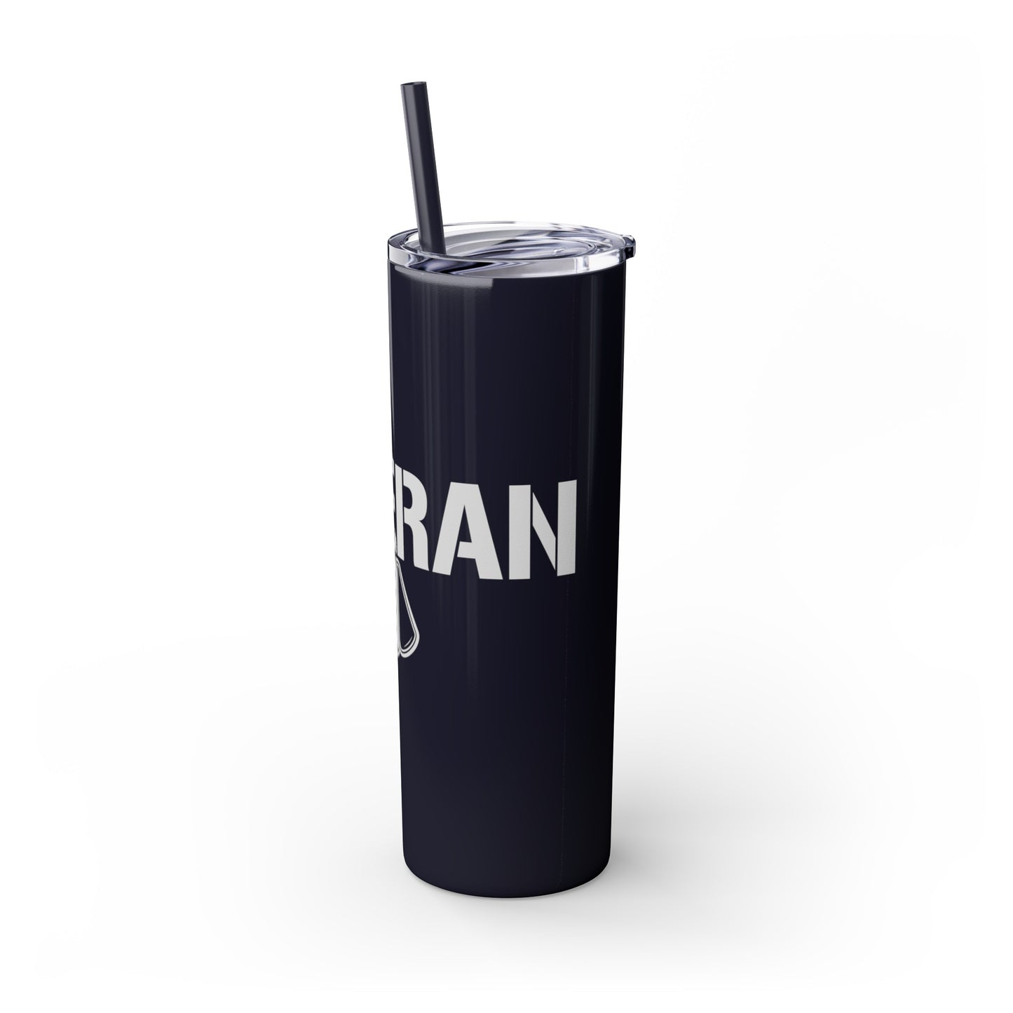 Veterans Day Skinny Tumbler with Straw, 20oz