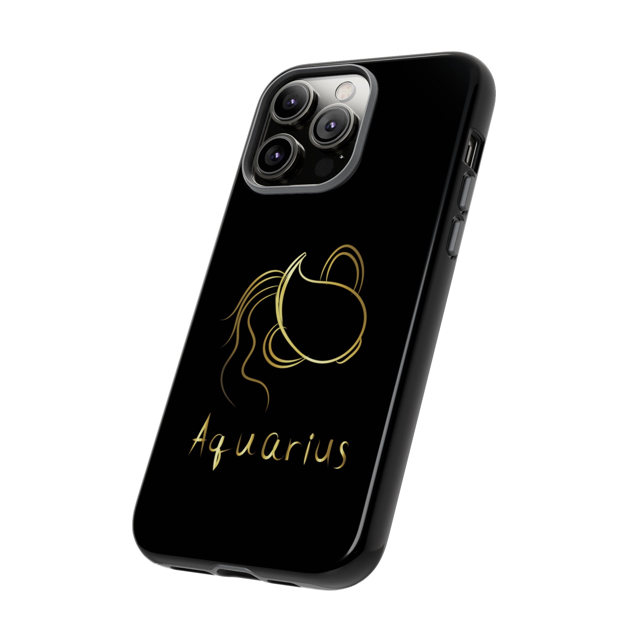 Aquarius Phone Case Zodiac Astrology Cover fit for iPhone 15,14 ,13