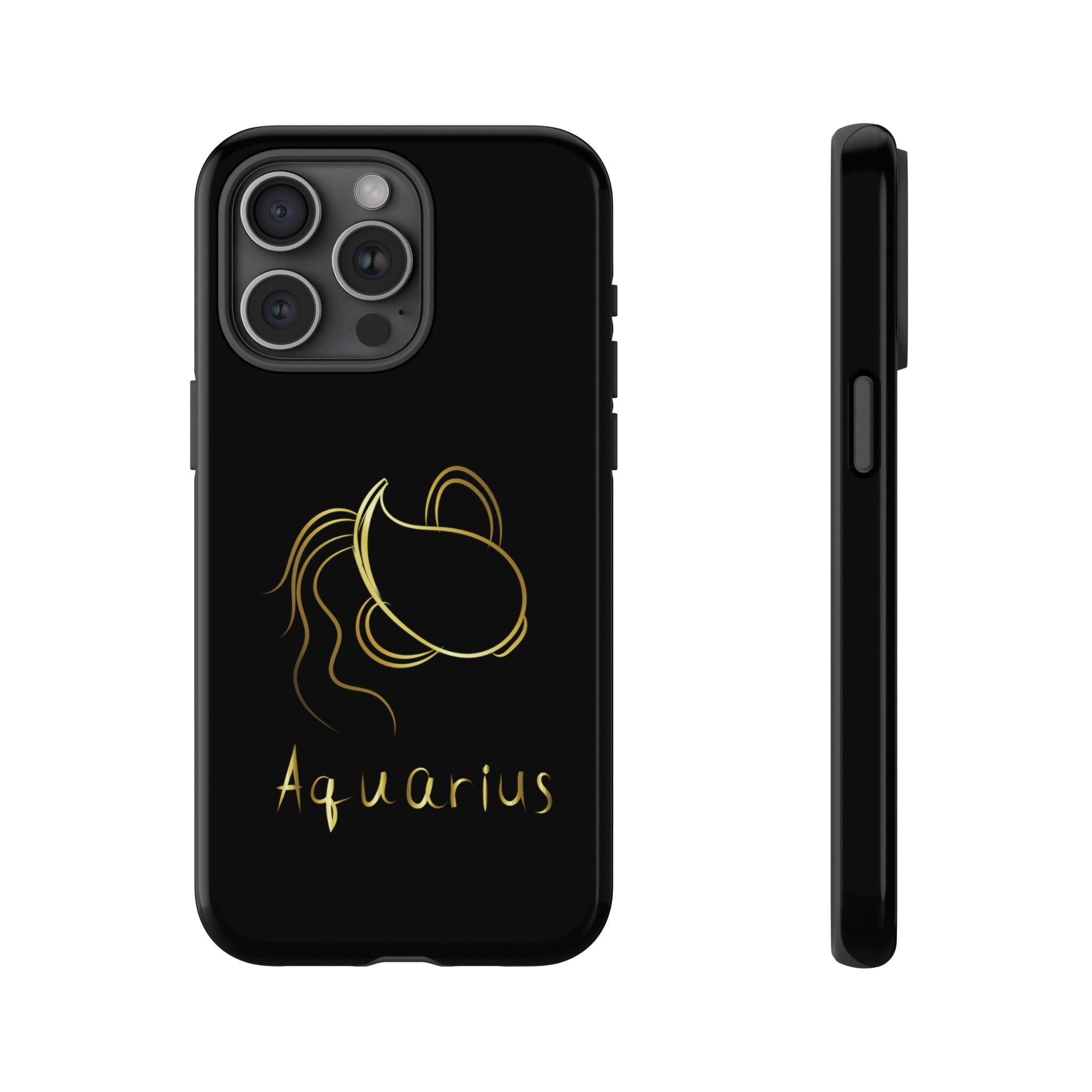Aquarius Phone Case Zodiac Astrology Cover fit for iPhone 15,14 ,13