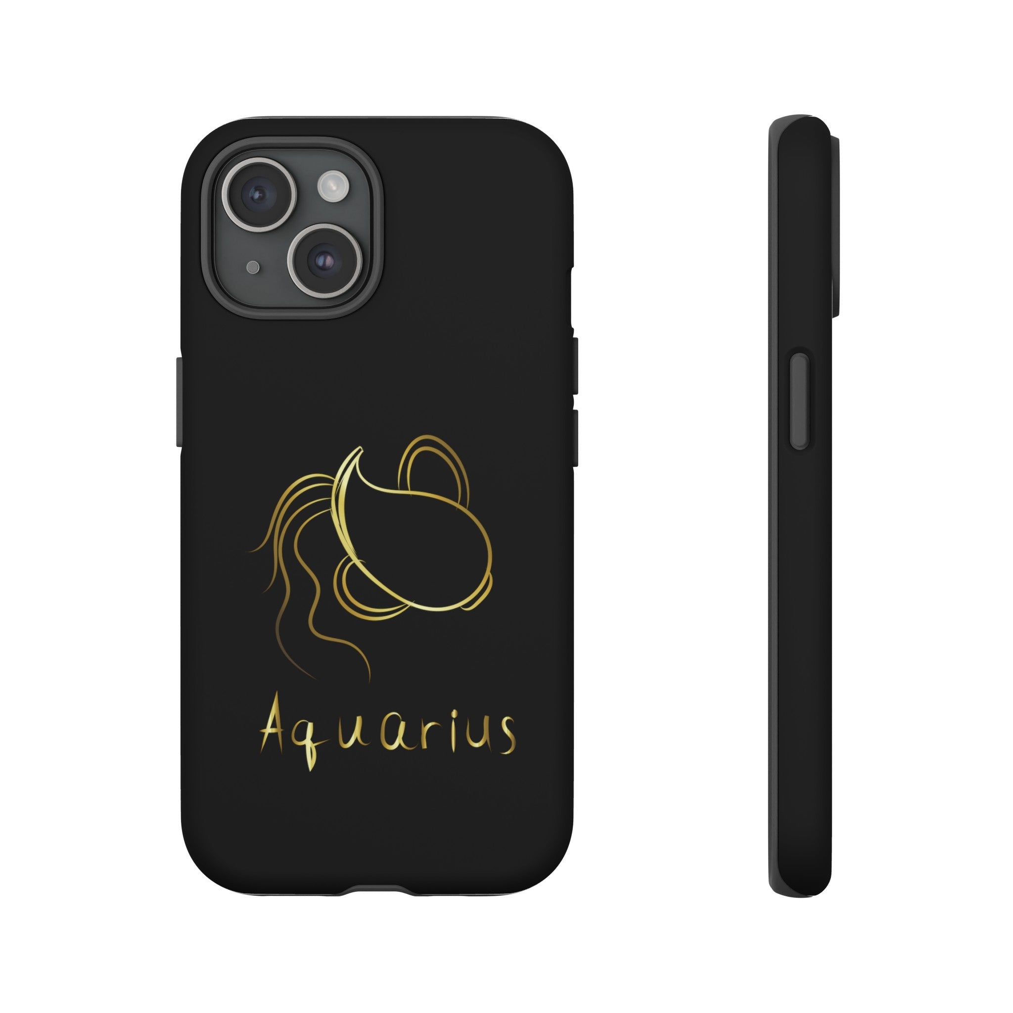 Aquarius Phone Case Zodiac Astrology Cover fit for iPhone 15,14 ,13