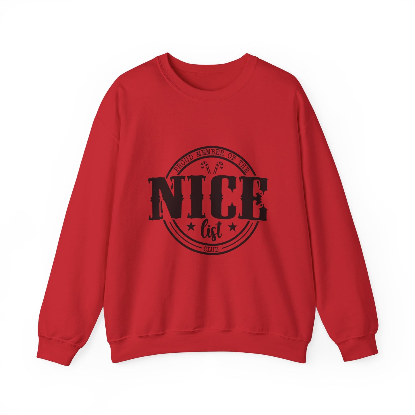 Proud member of The Nice List Unisex Heavy Blend™ Crewneck Sweatshirt