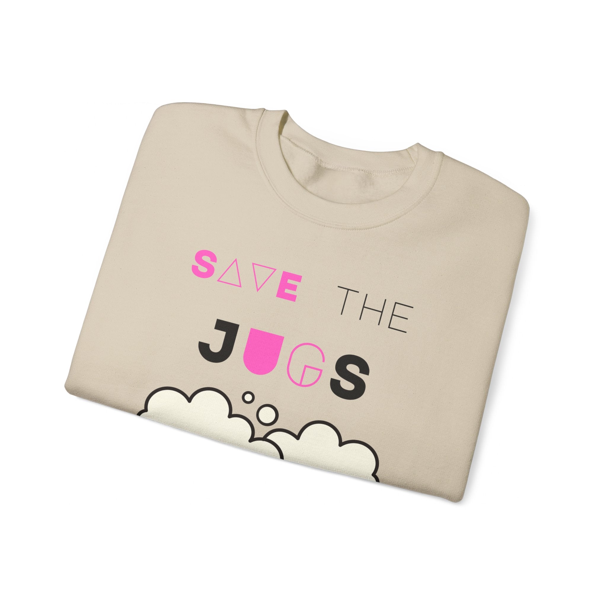 Save The Jugs Unisex Heavy Blend™ Crewneck Sweatshirt