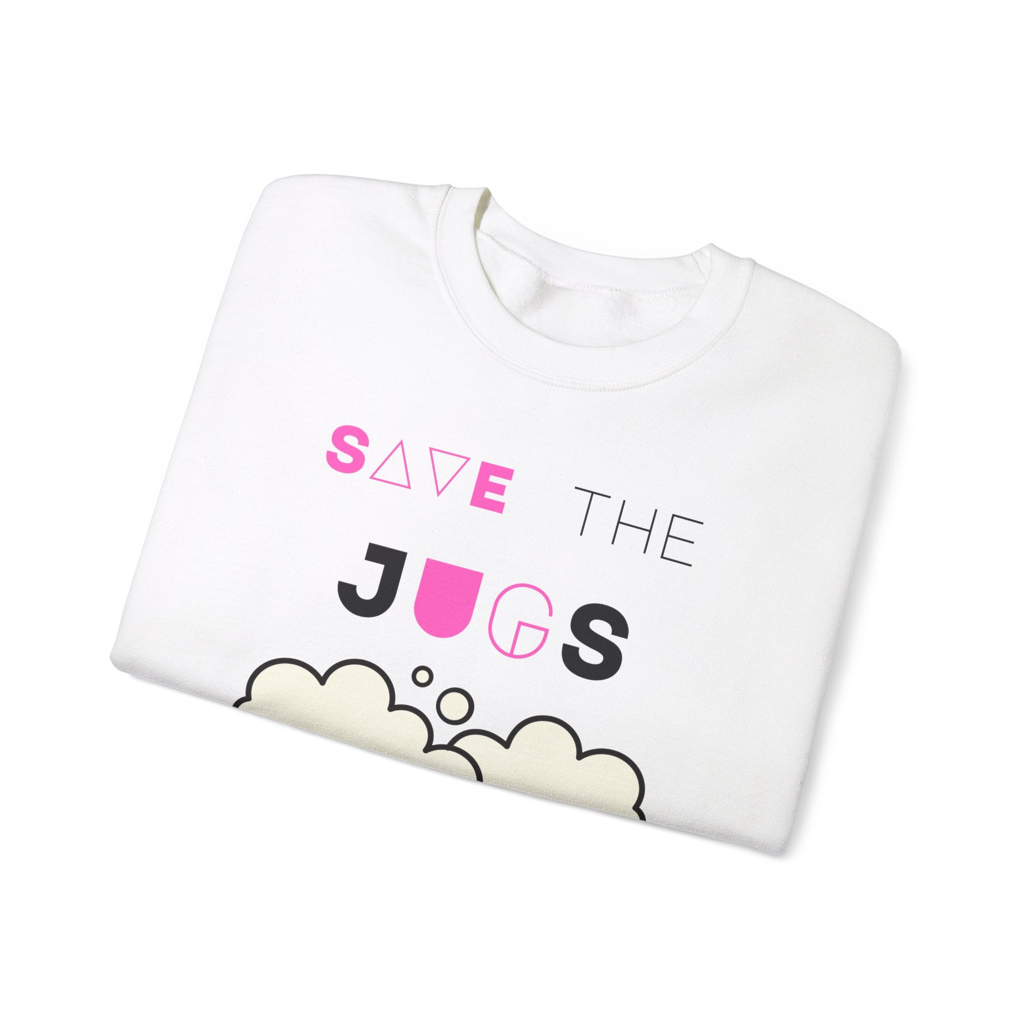 Save The Jugs Unisex Heavy Blend™ Crewneck Sweatshirt