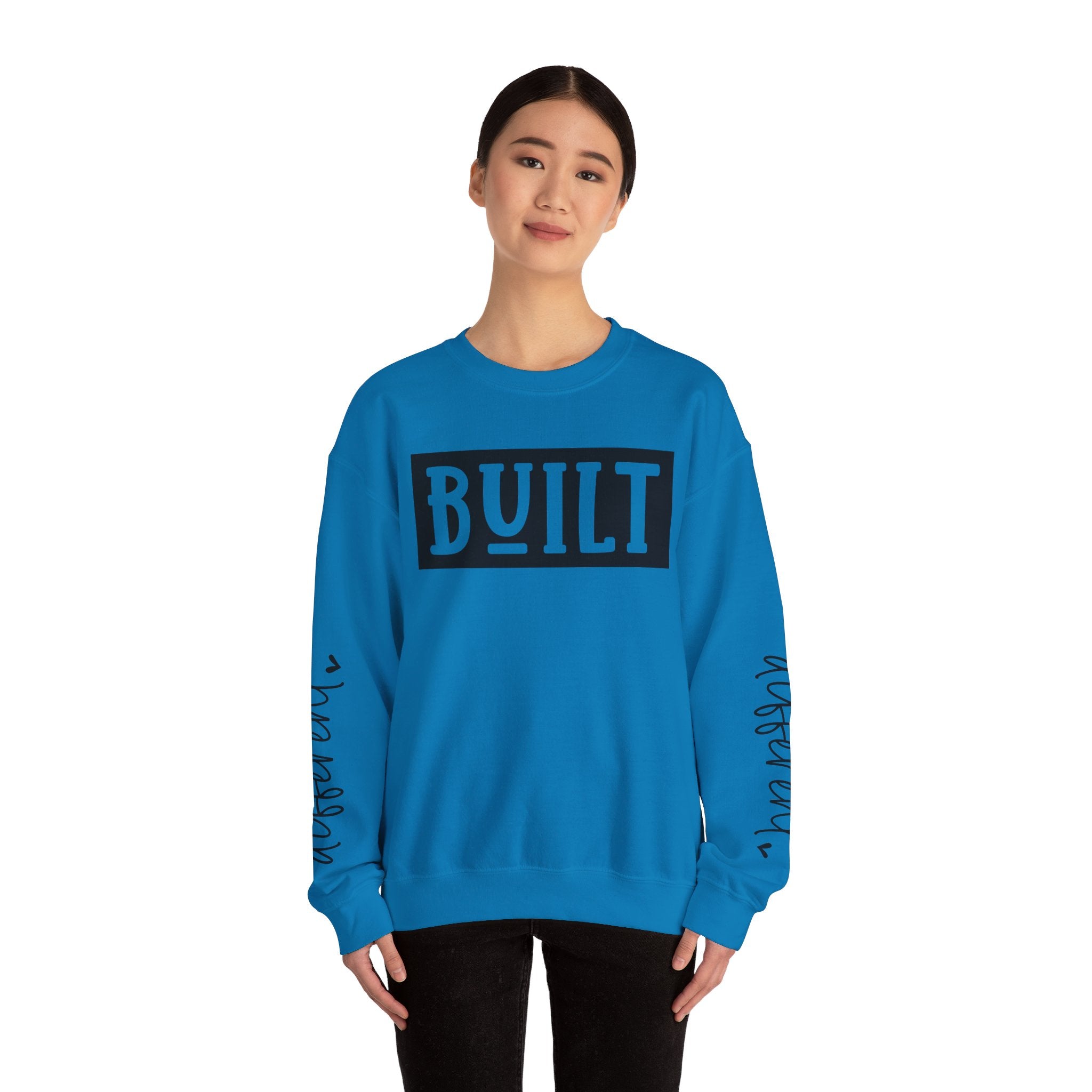 Built Differently, Unisex Heavy Blend™ Crewneck Sweatshirt