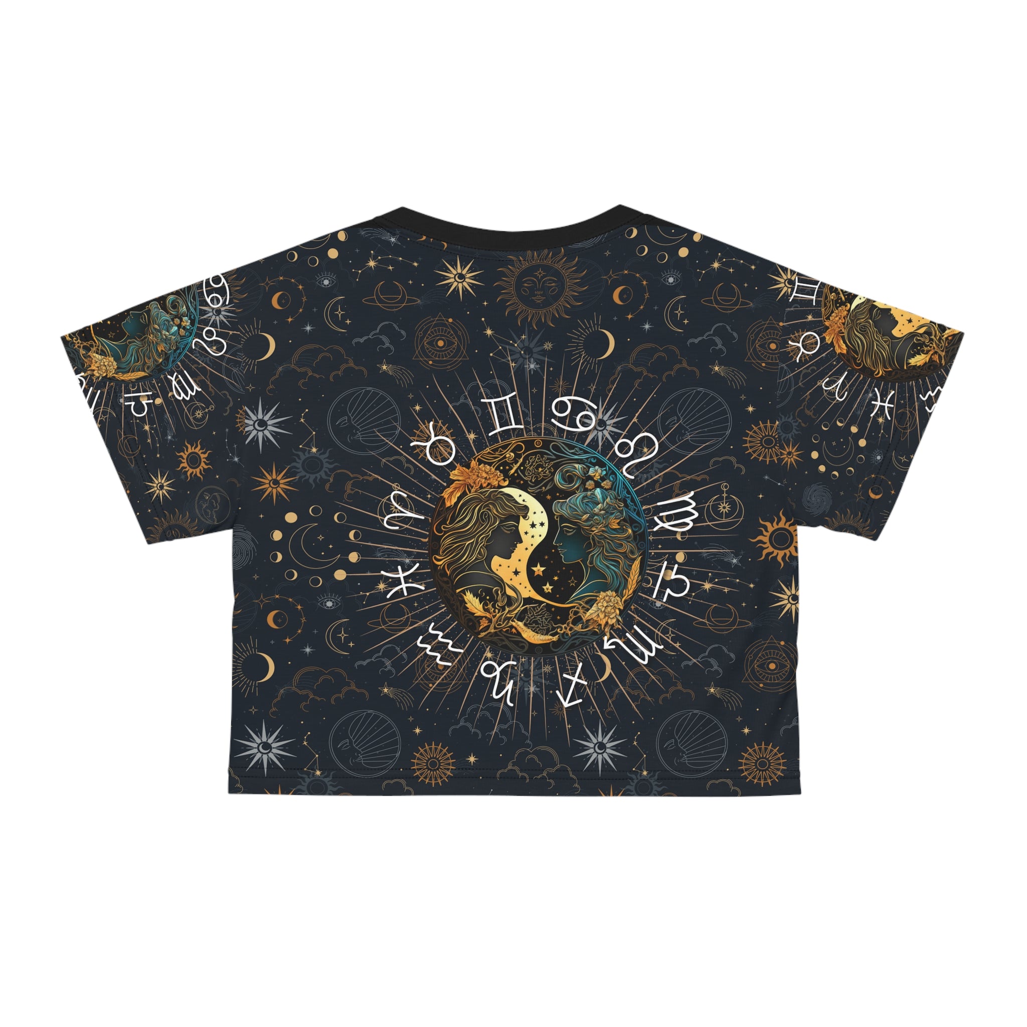 Gemini womens crop top, Gemini activewear, Gemini Zodiac Sign, Gemini Astrological, Gemini Gift, Gemini zodiac tee, Crop Tee, star sign crop