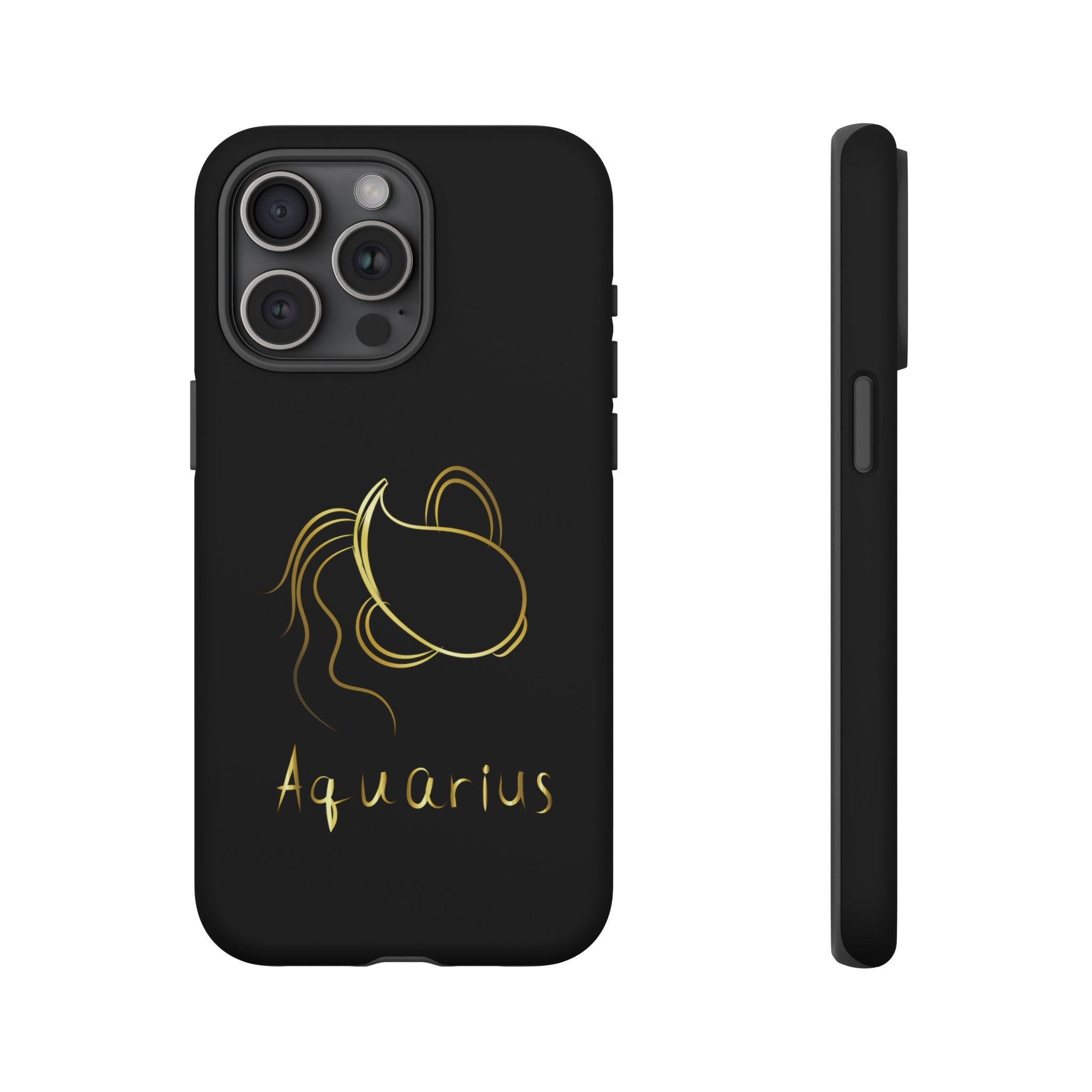 Aquarius Phone Case Zodiac Astrology Cover fit for iPhone 15,14 ,13