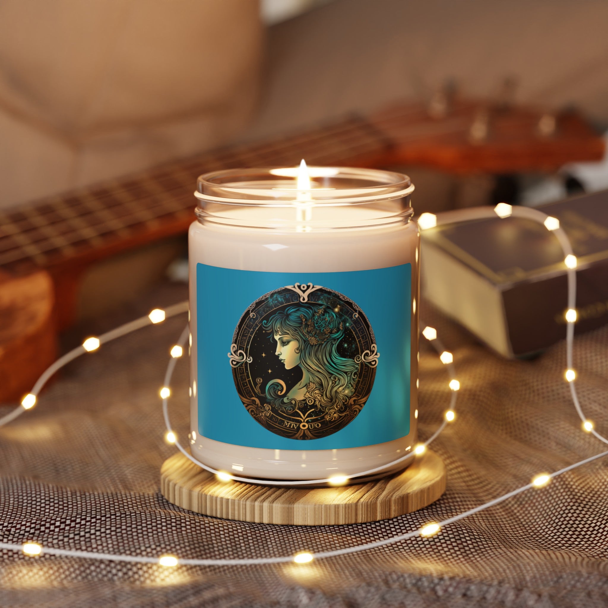 Virgo Star Sign Soy Candle Zodiac Customized Candle Gift For Birthday