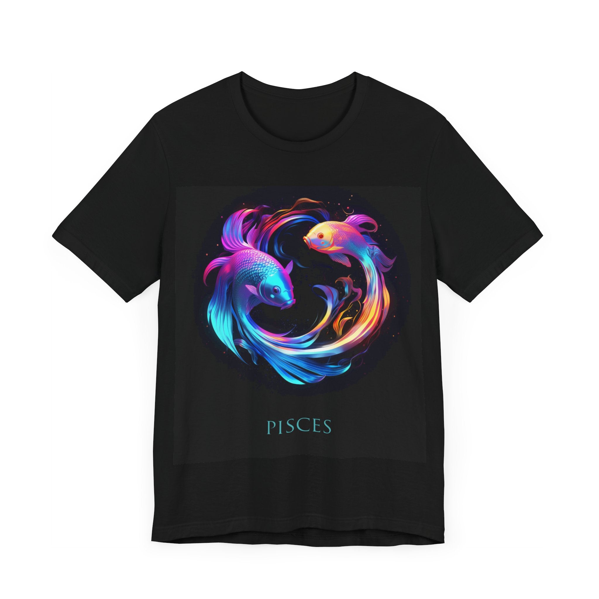Pisces Neon T-Shirt | Zodiac Sign Tee | Pisces Gift | Horoscope T-Shirt | Astrology Shirt