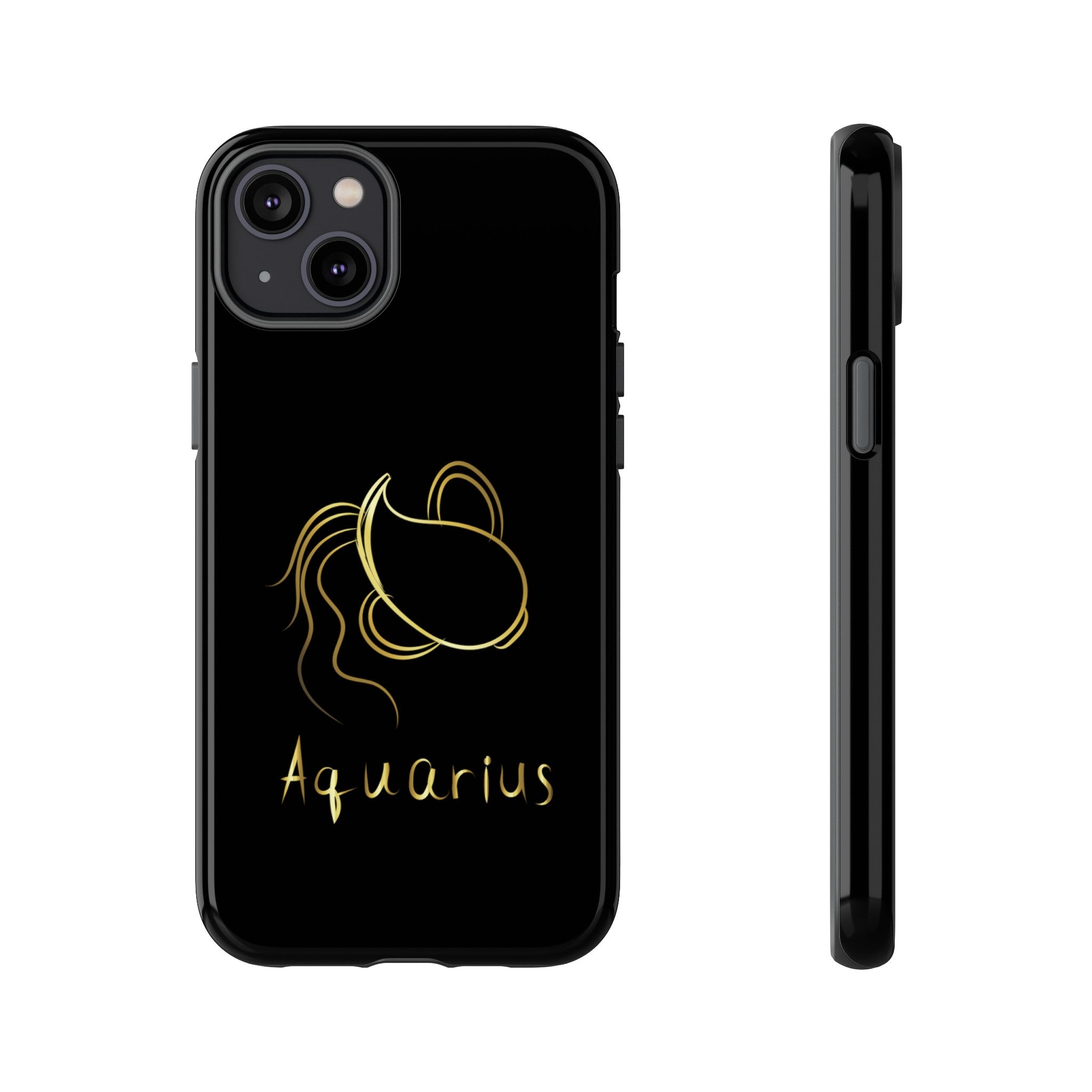 Aquarius Phone Case Zodiac Astrology Cover fit for iPhone 15,14 ,13