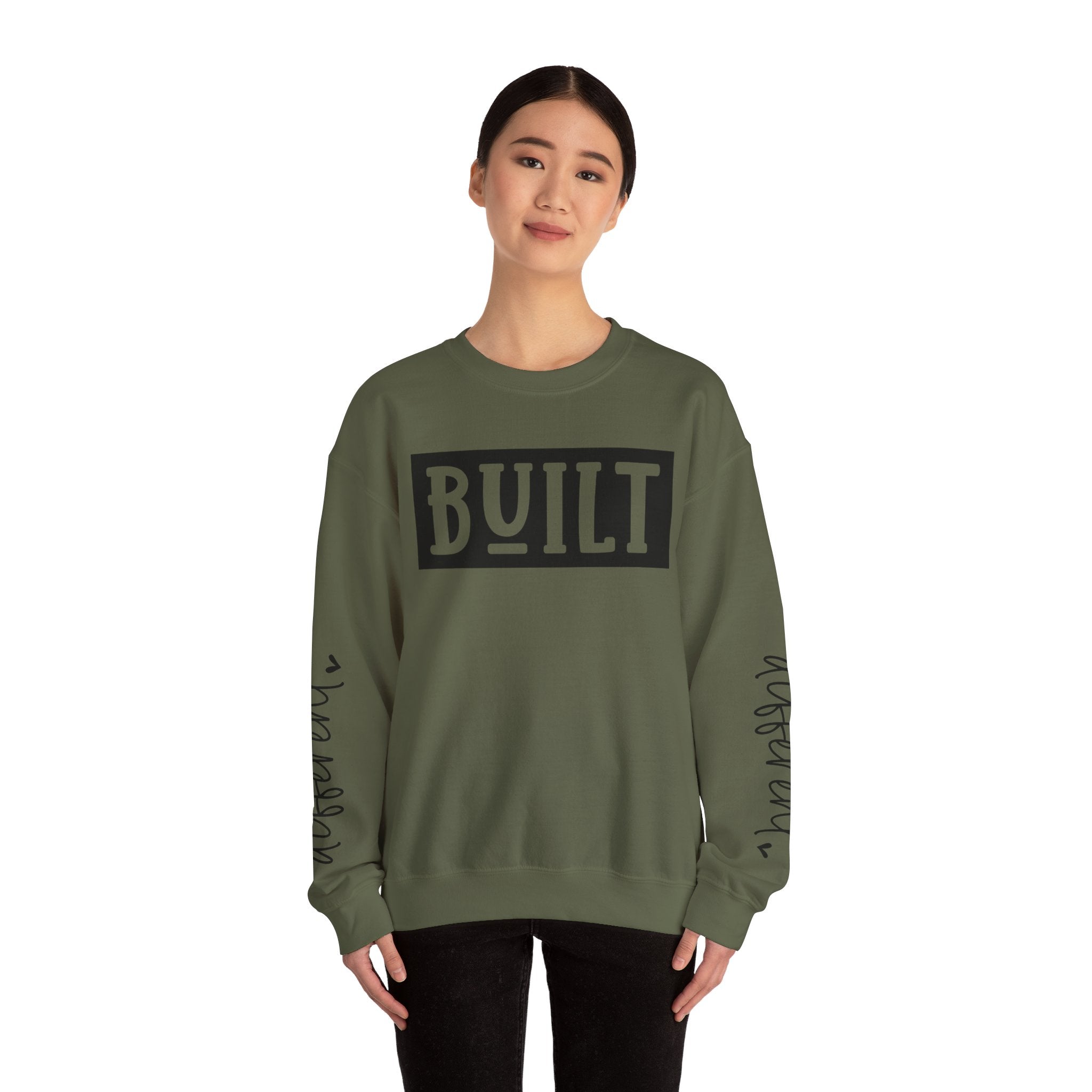 Built Differently, Unisex Heavy Blend™ Crewneck Sweatshirt