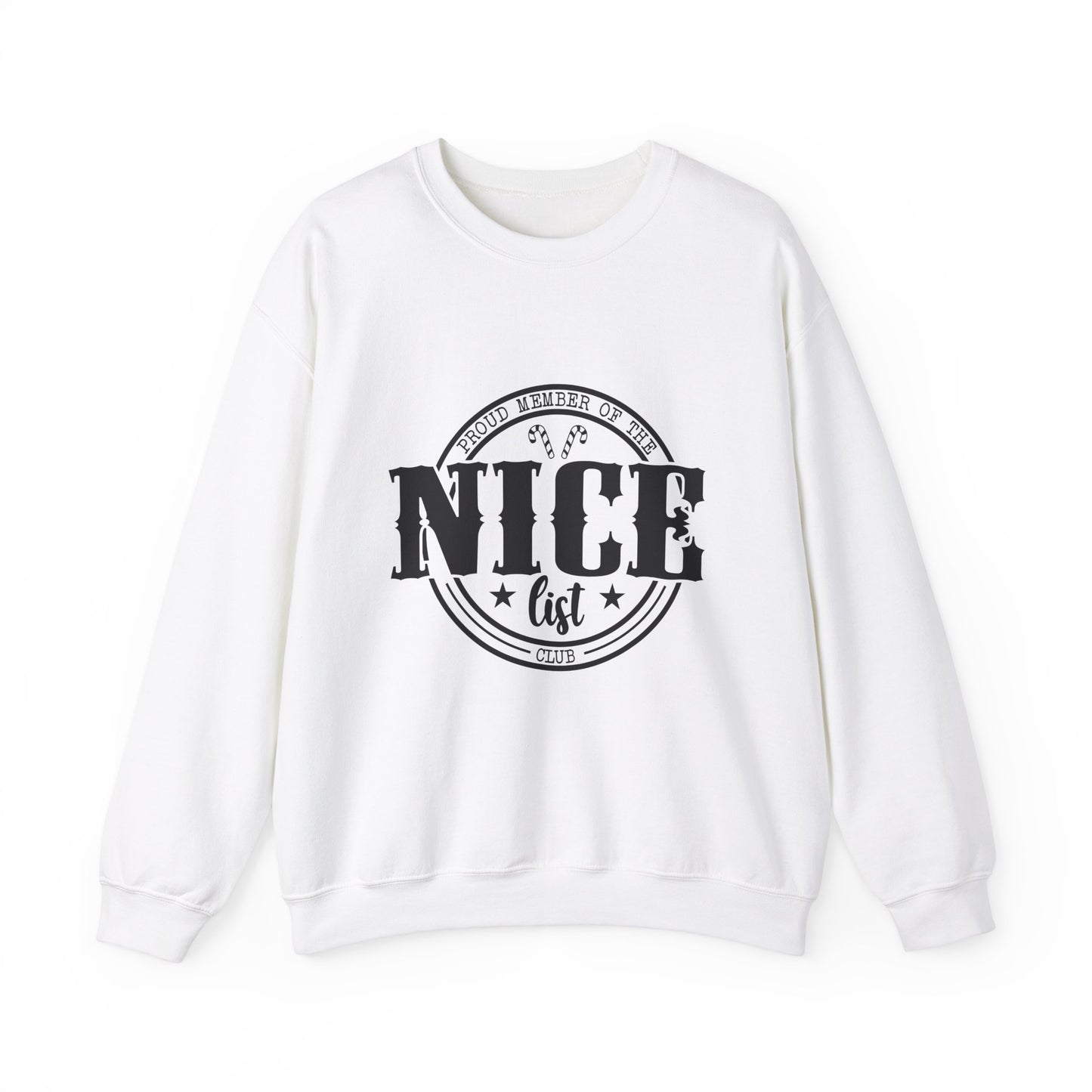 Proud member of The Nice List Unisex Heavy Blend™ Crewneck Sweatshirt