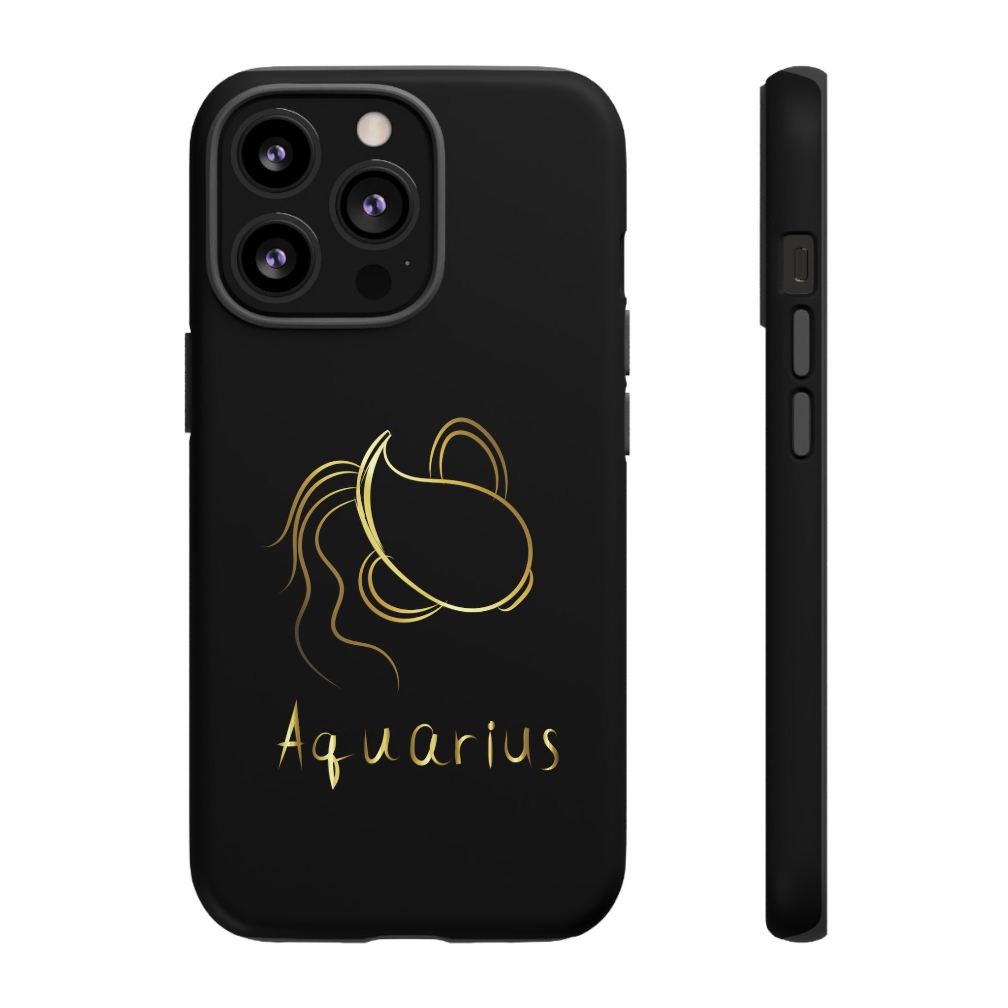 Aquarius Phone Case Zodiac Astrology Cover fit for iPhone 15,14 ,13