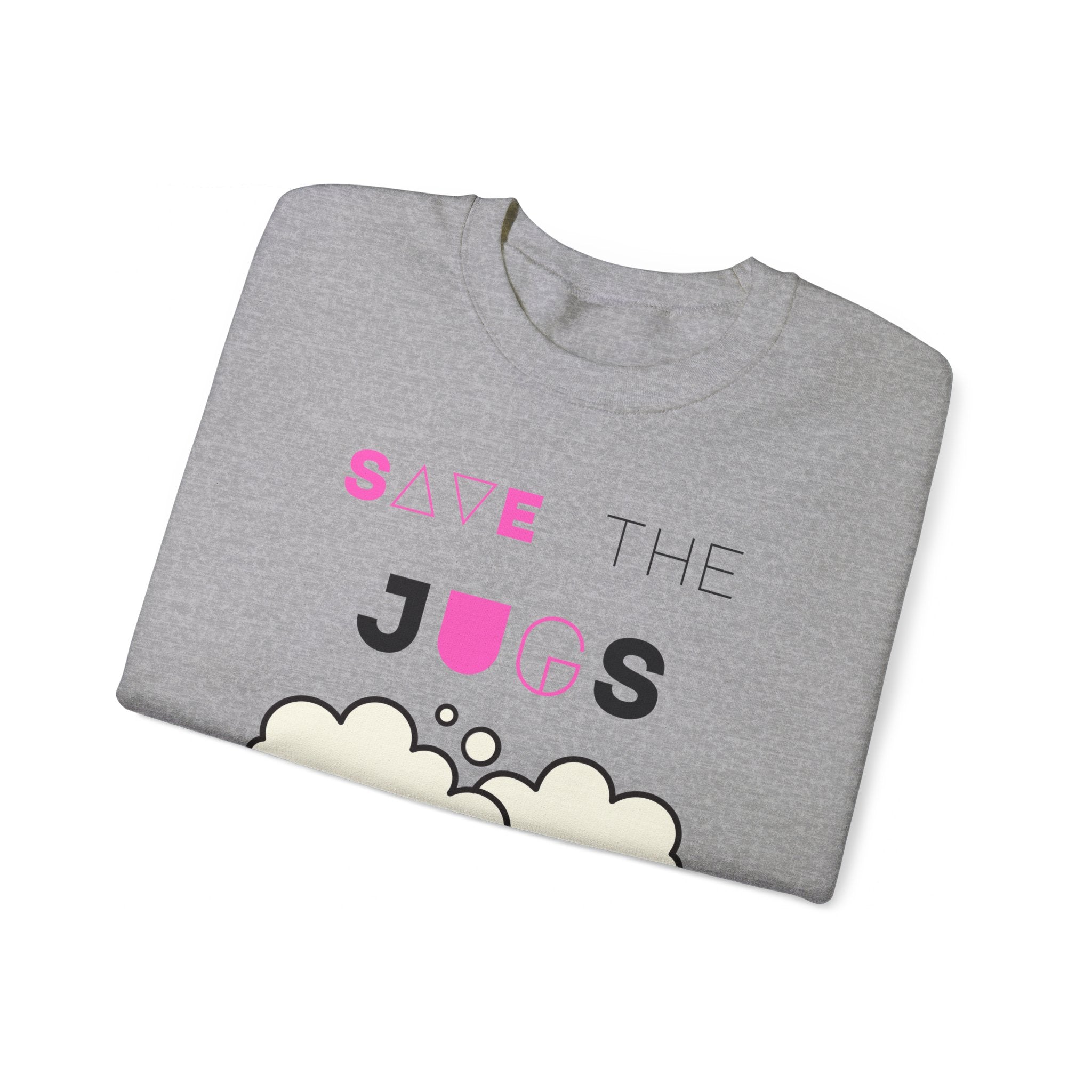 Save The Jugs Unisex Heavy Blend™ Crewneck Sweatshirt