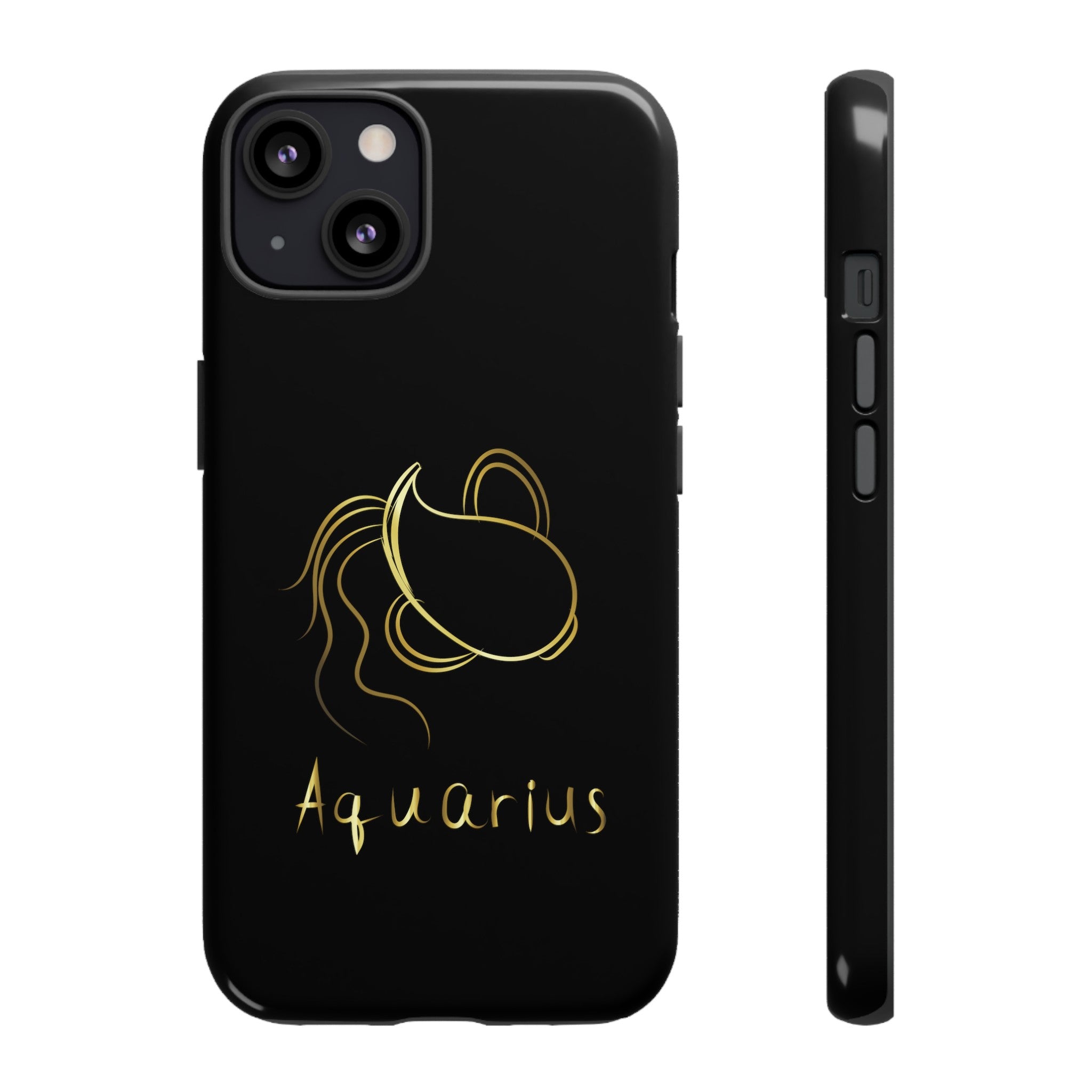 Aquarius Phone Case Zodiac Astrology Cover fit for iPhone 15,14 ,13