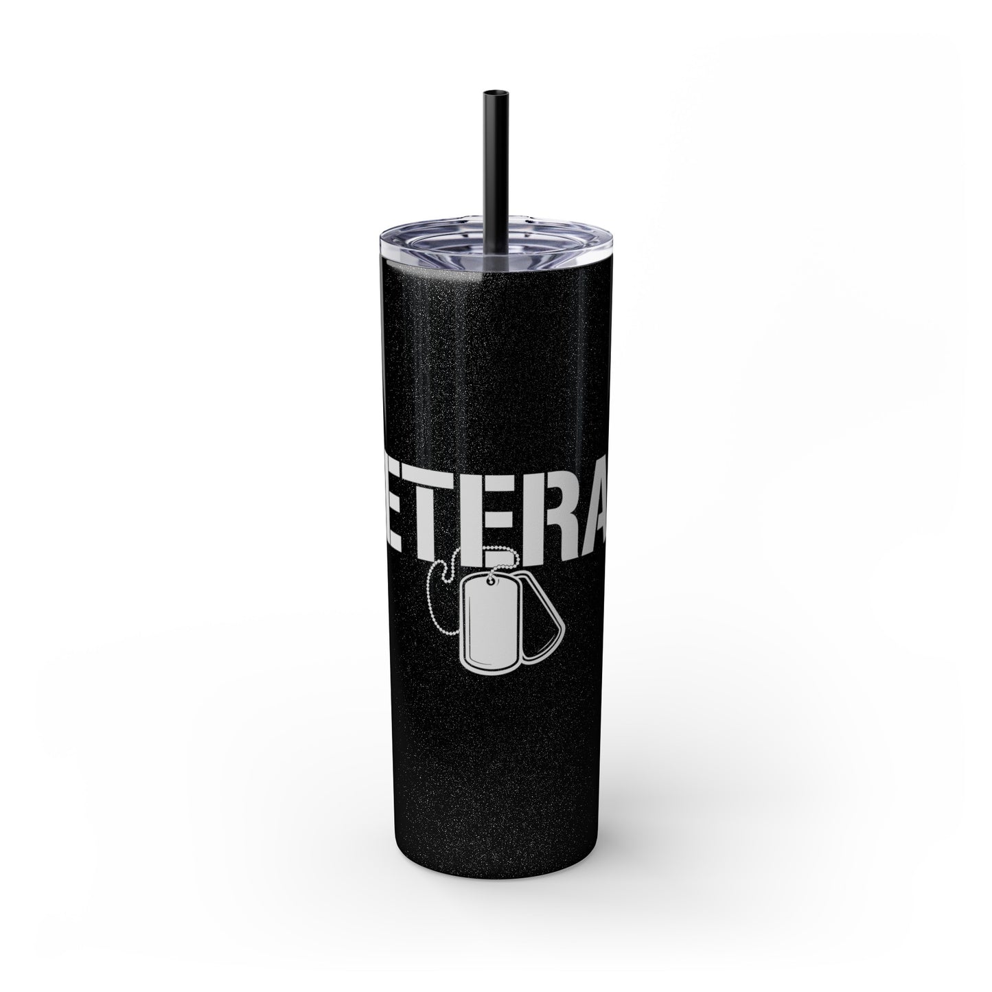 Veterans Day Skinny Tumbler with Straw, 20oz