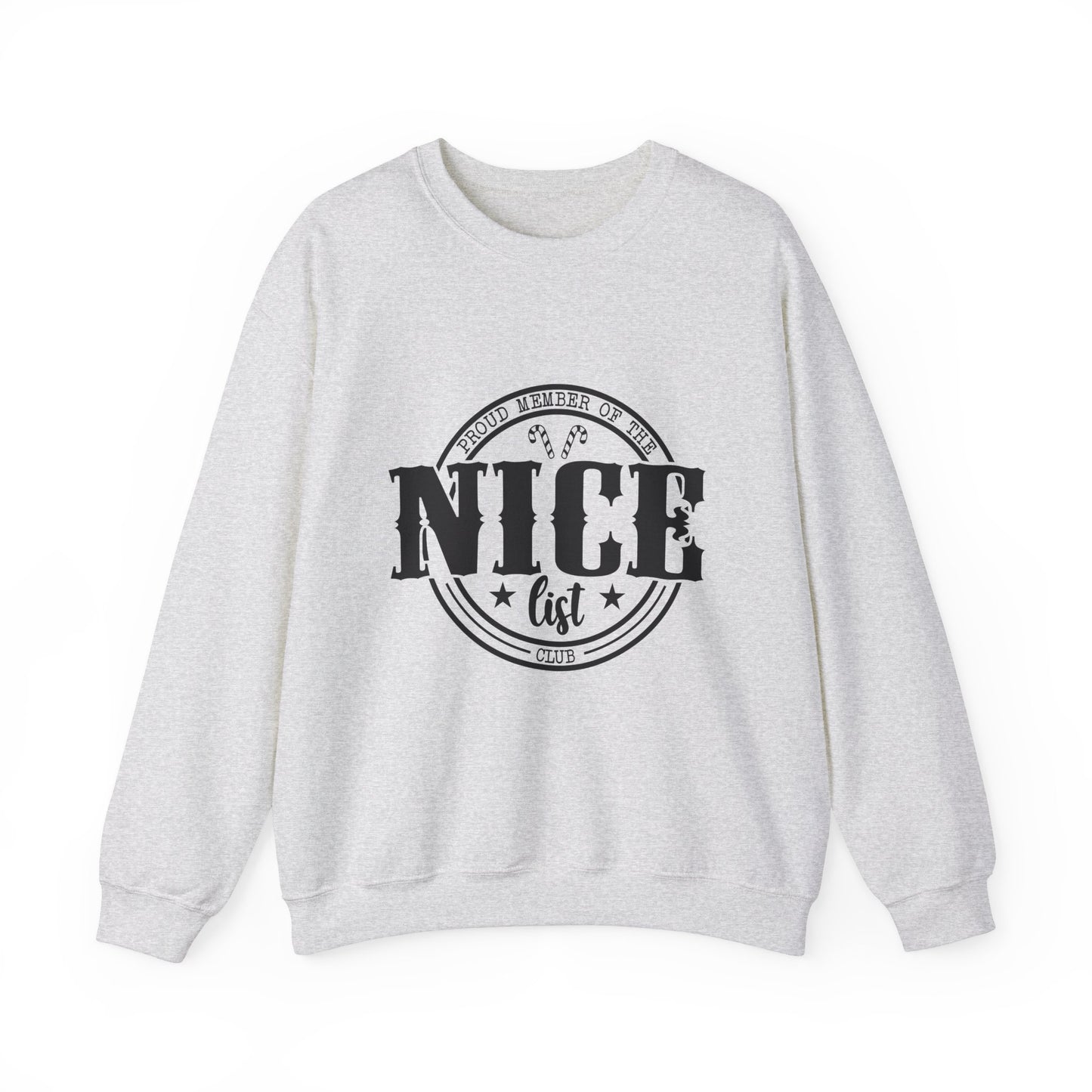Proud member of The Nice List Unisex Heavy Blend™ Crewneck Sweatshirt