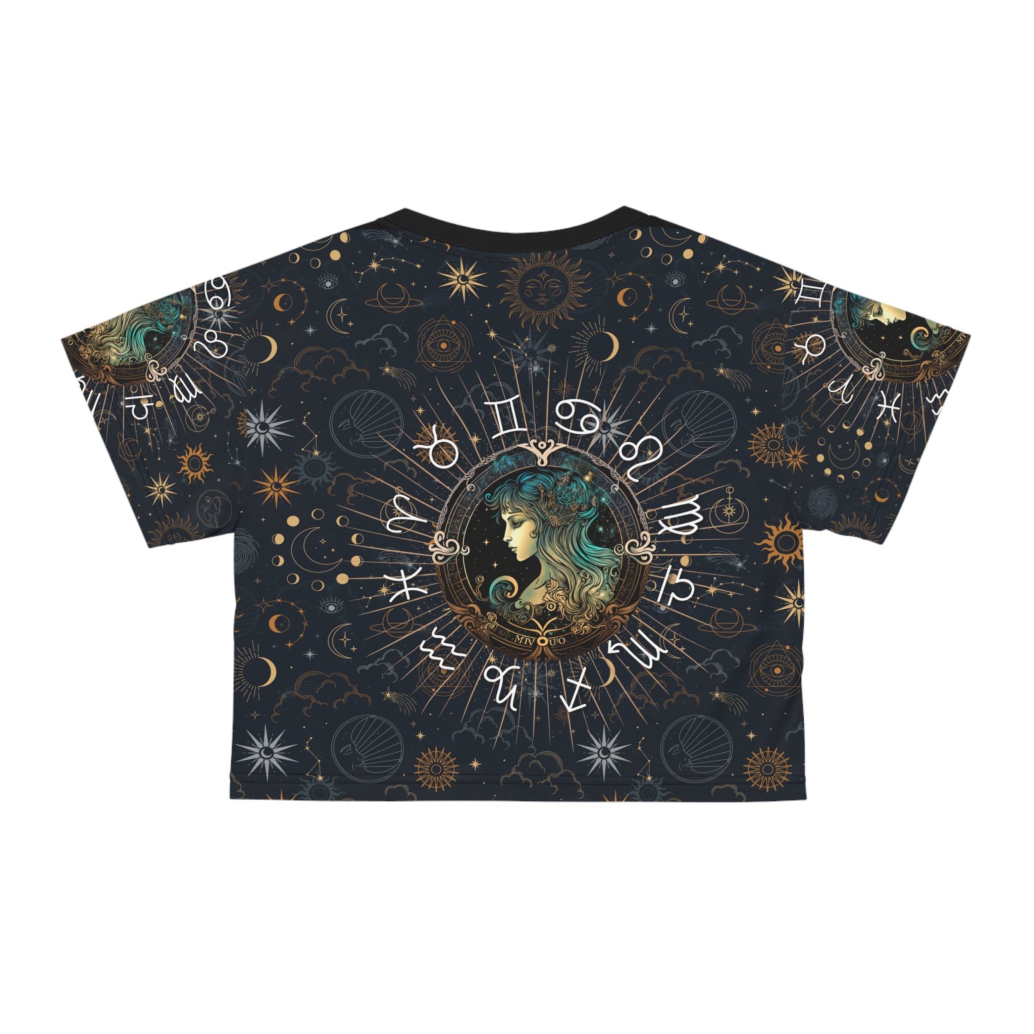 Virgo women's crop top, Virgo activewear, Virgo Zodiac Sign, Virgo Astrological, Virgo Gift, Virgo zodiac tee, Crop Tee, zodiac crop