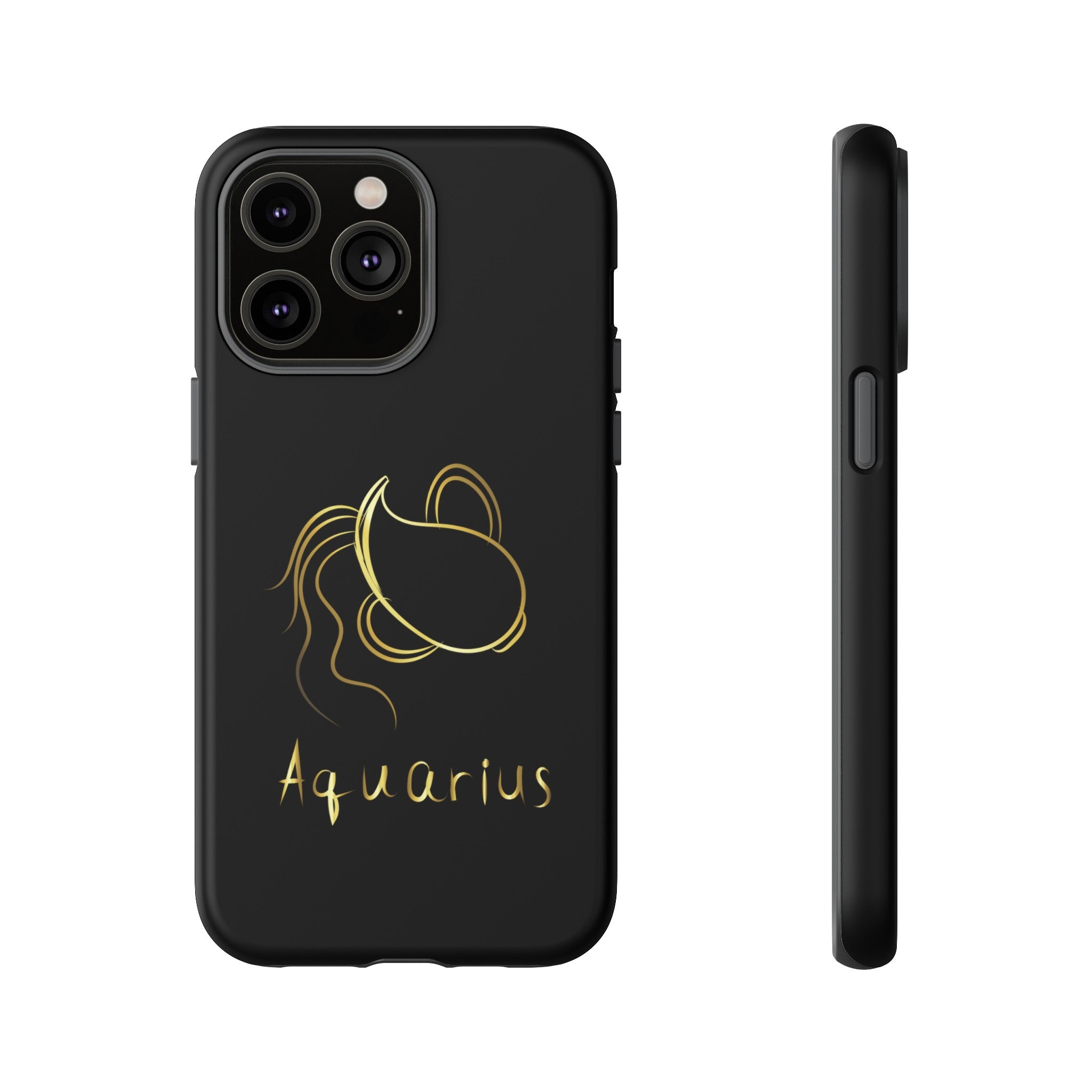 Aquarius Phone Case Zodiac Astrology Cover fit for iPhone 15,14 ,13