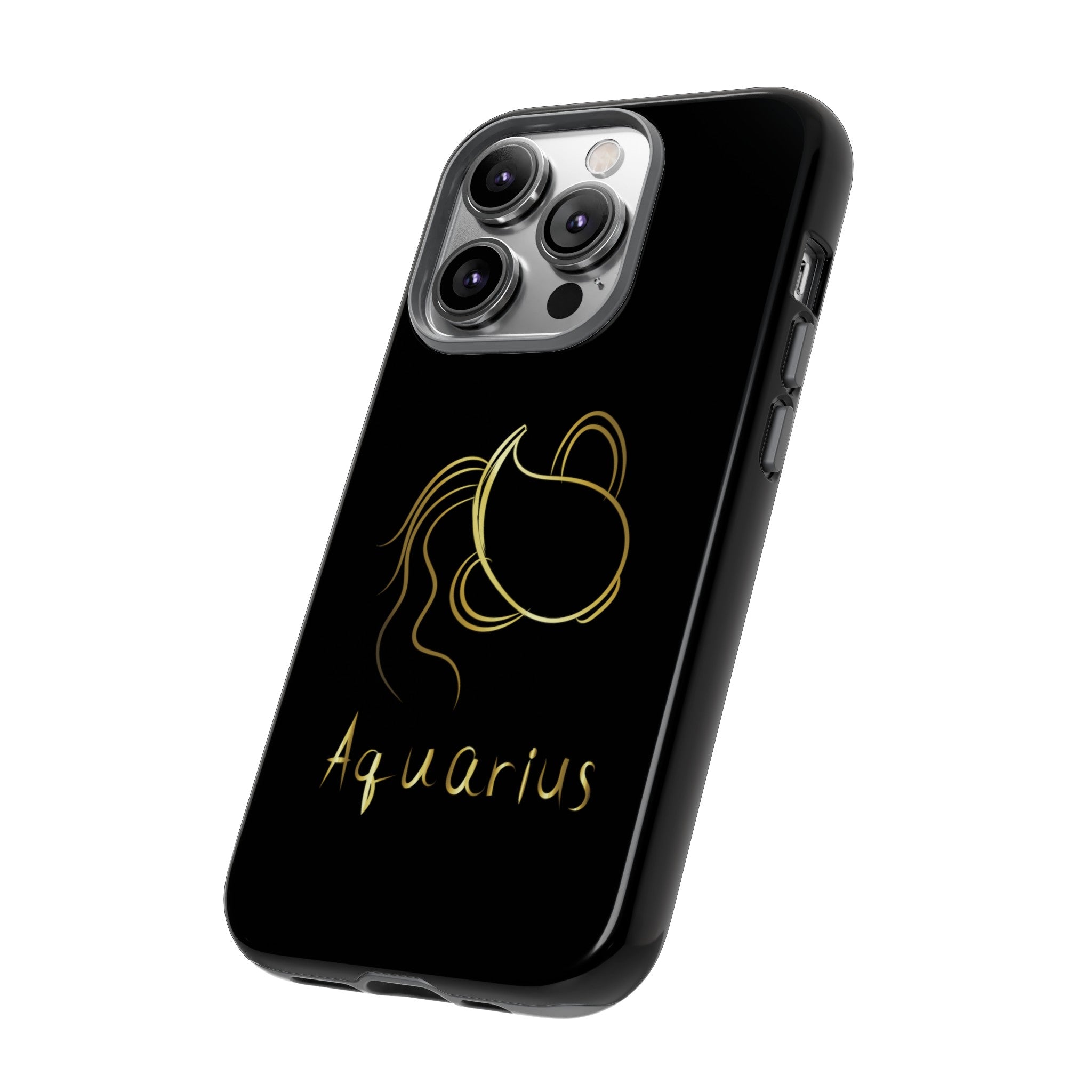 Aquarius Phone Case Zodiac Astrology Cover fit for iPhone 15,14 ,13