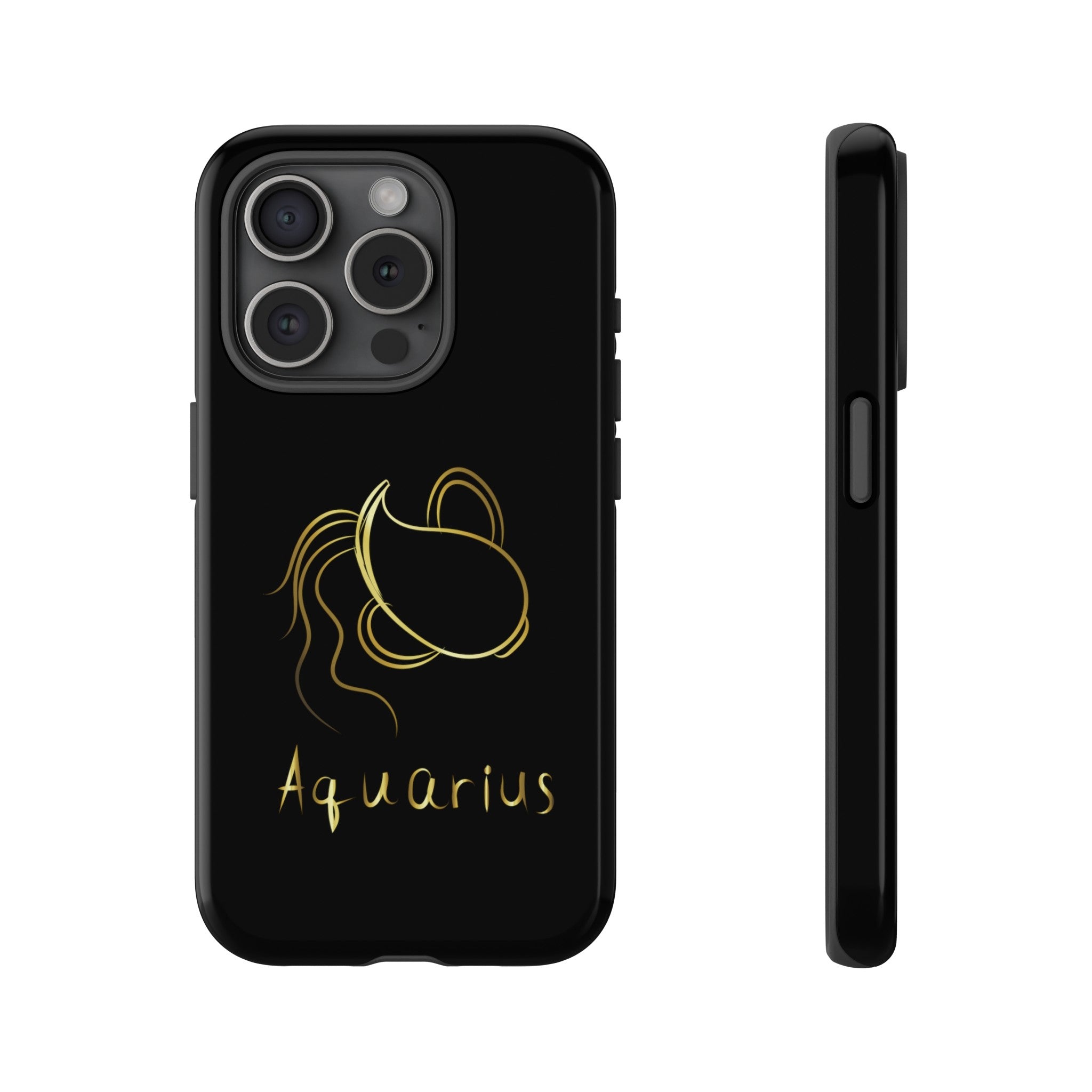 Aquarius Phone Case Zodiac Astrology Cover fit for iPhone 15,14 ,13