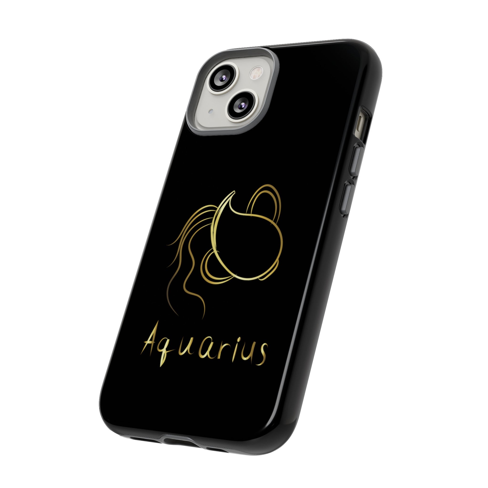 Aquarius Phone Case Zodiac Astrology Cover fit for iPhone 15,14 ,13