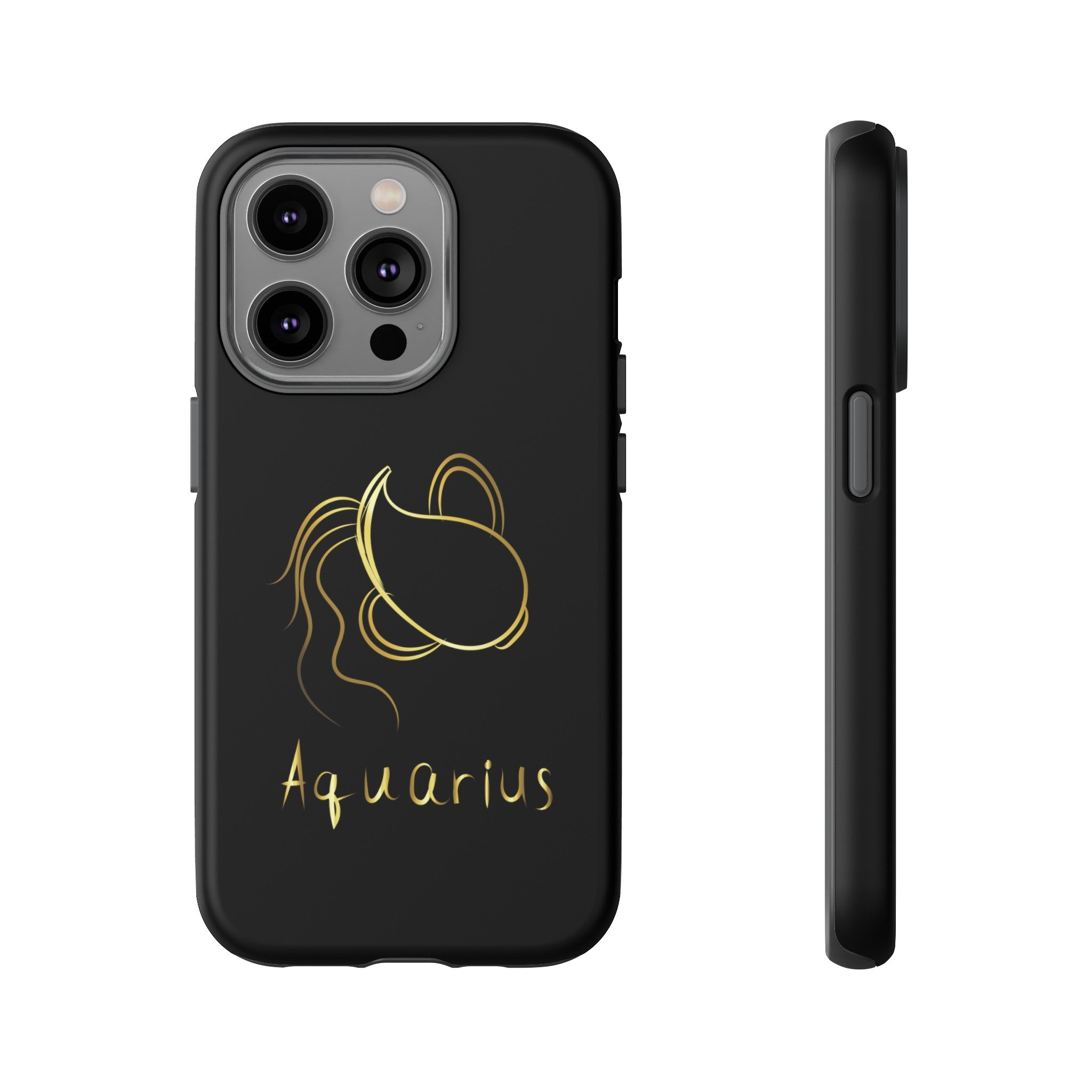 Aquarius Phone Case Zodiac Astrology Cover fit for iPhone 15,14 ,13