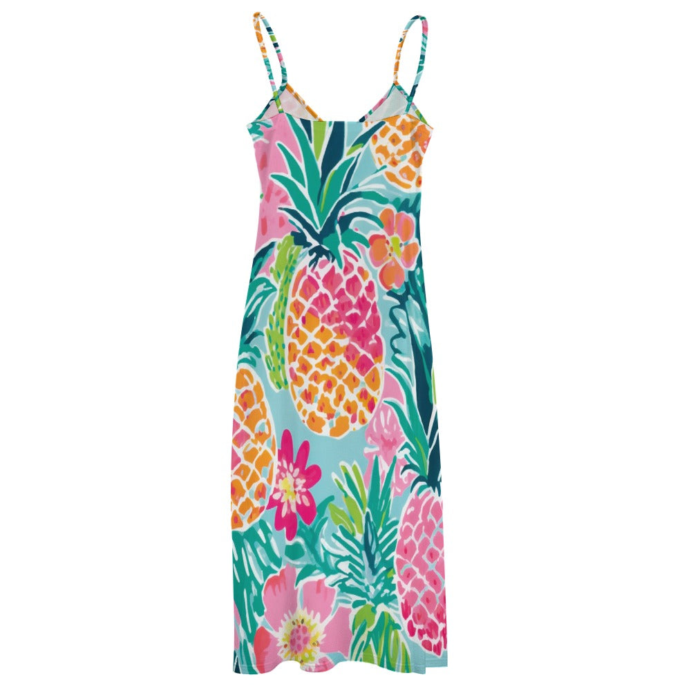 Sling Ankle Long Dress