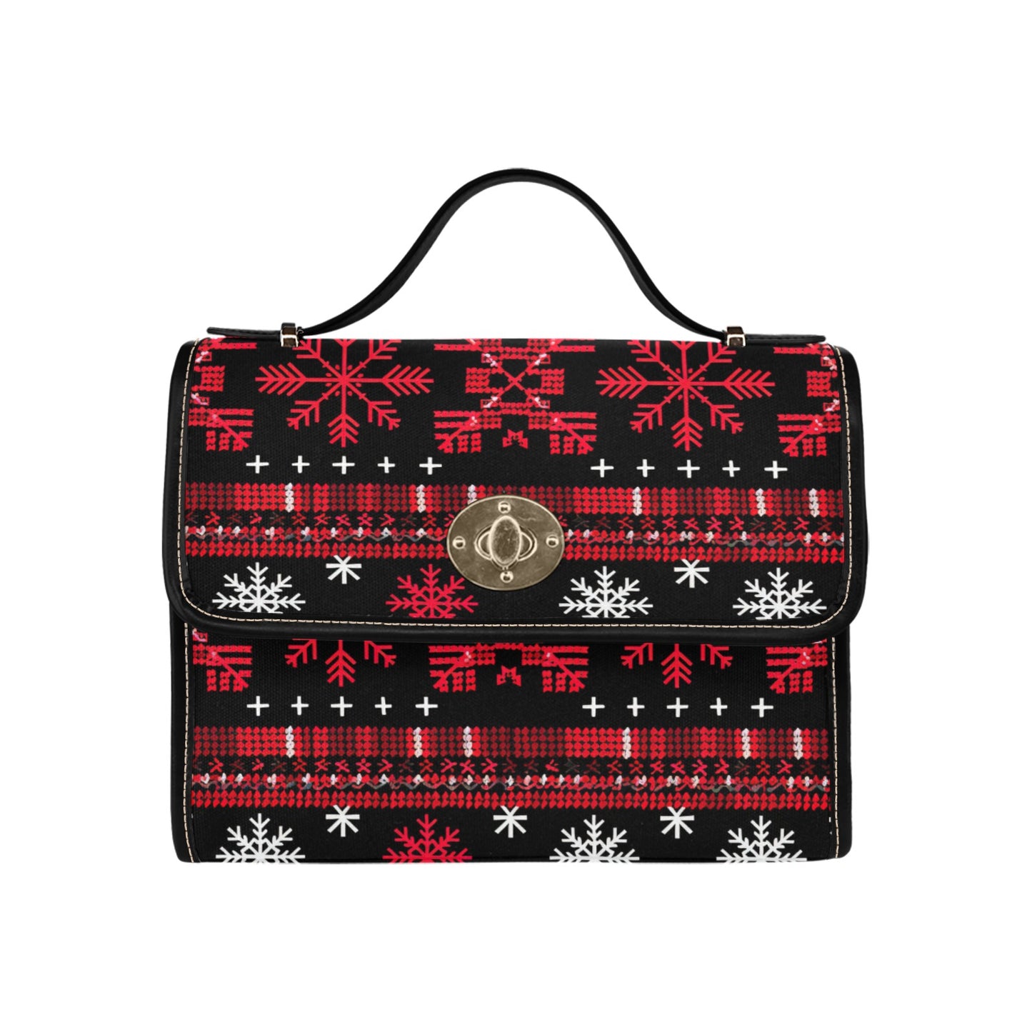 Lock bag (black shoulder strap, black edging)