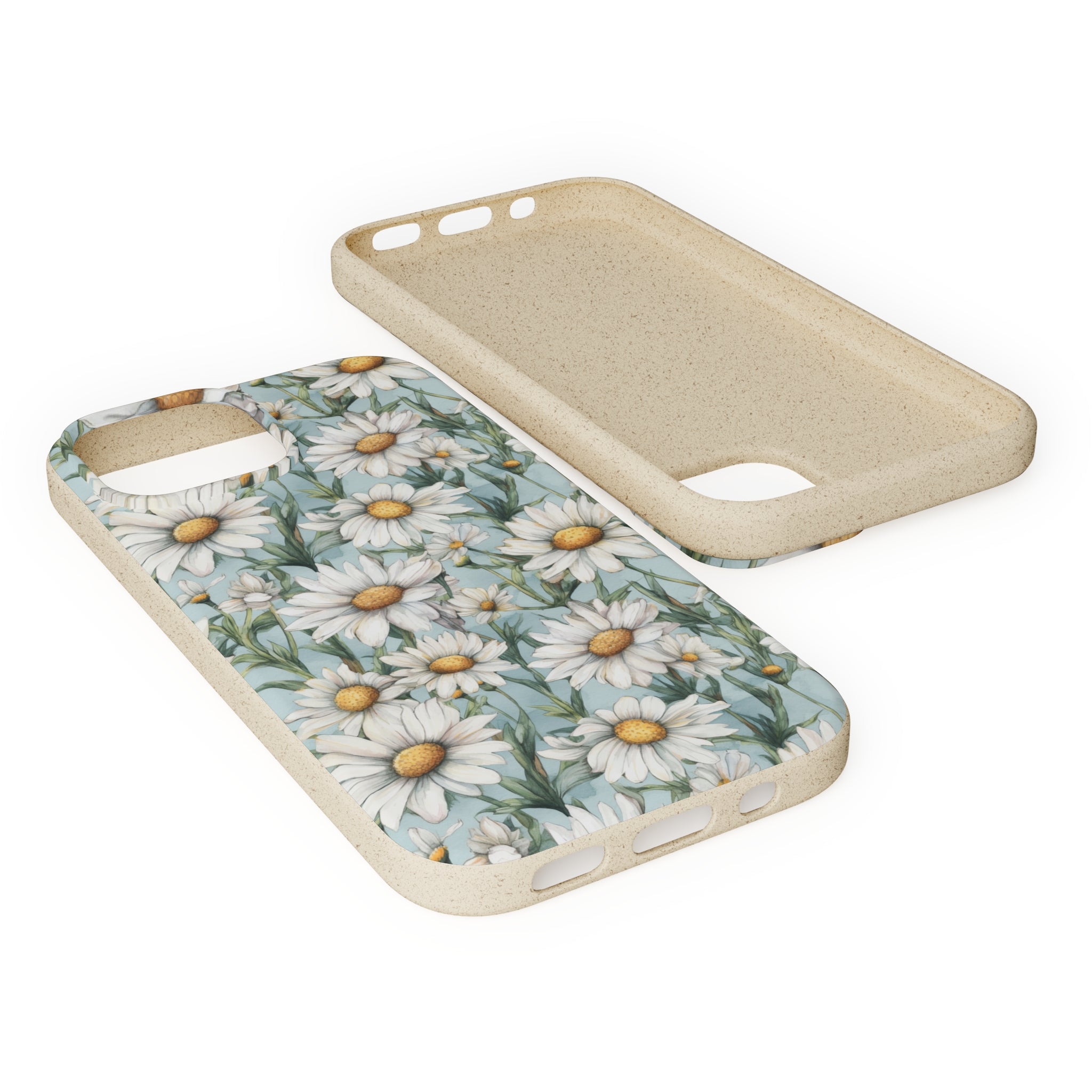 Daisy iPhone case, birth month April iPhone case, birth flower iPhone case, April Daisy iPhone case, iPhone Case, Biodegradable iPhone Cases, Biodegradable Phone Cases