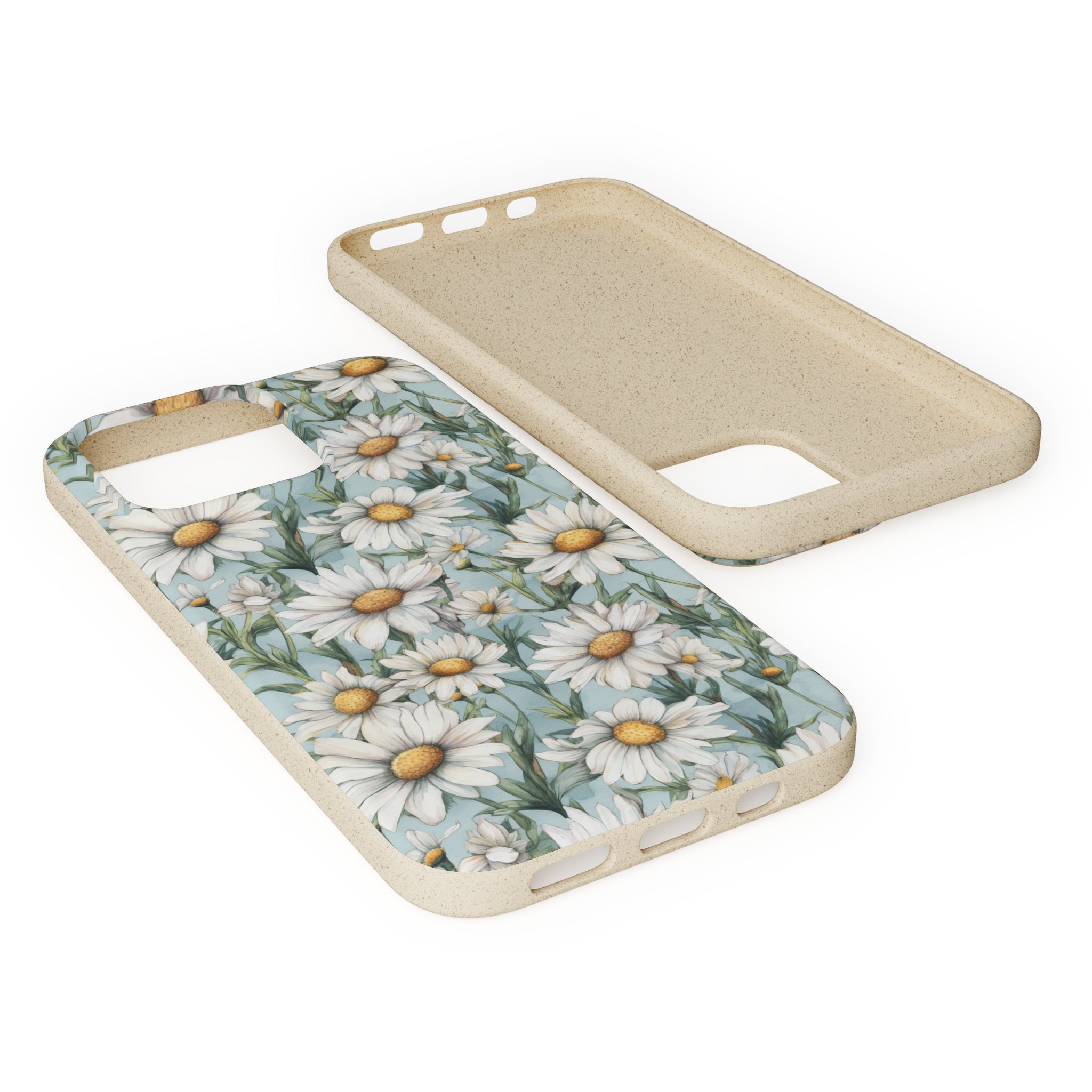 Daisy iPhone case, birth month April iPhone case, birth flower iPhone case, April Daisy iPhone case, iPhone Case, Biodegradable iPhone Cases, Biodegradable Phone Cases
