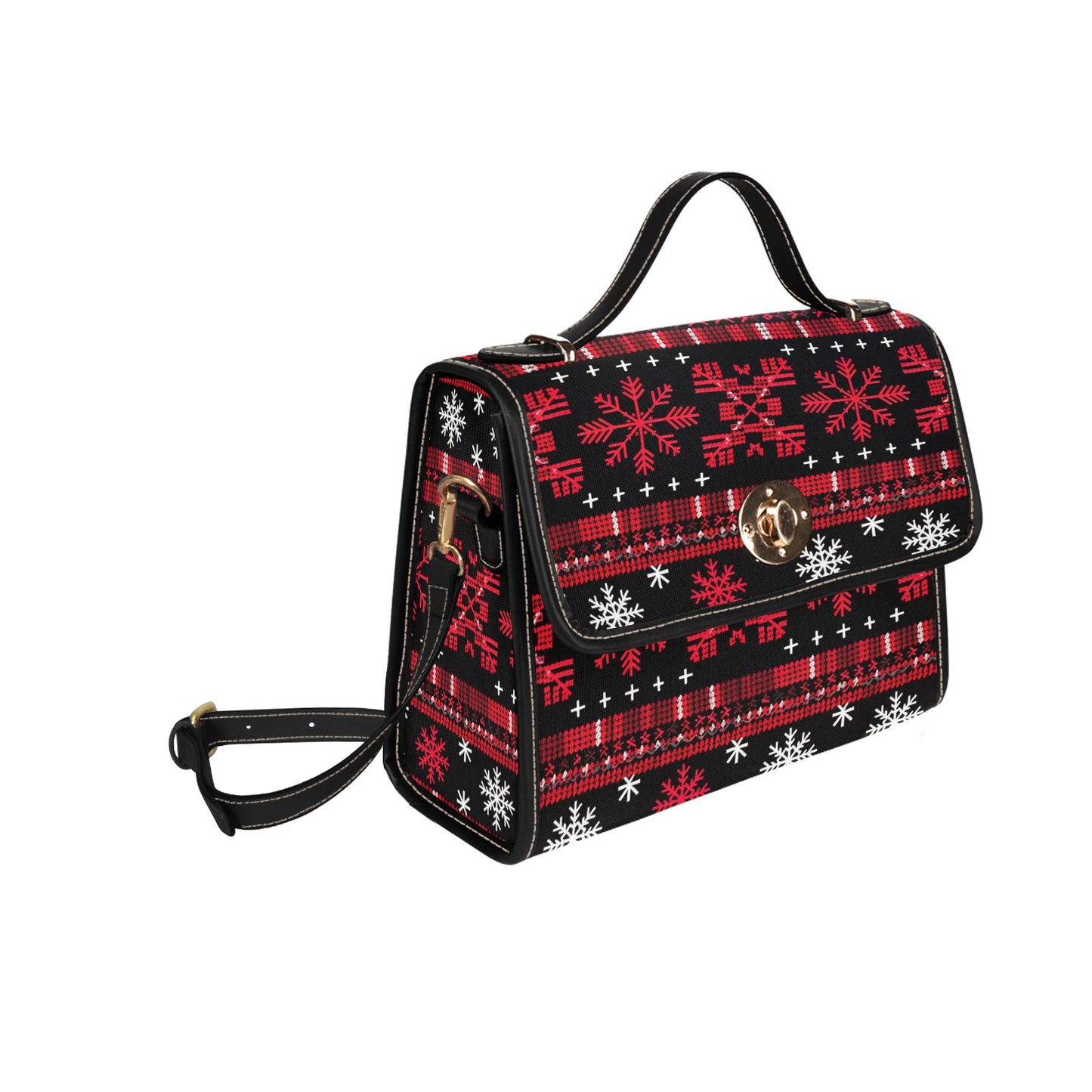 Lock bag (black shoulder strap, black edging)