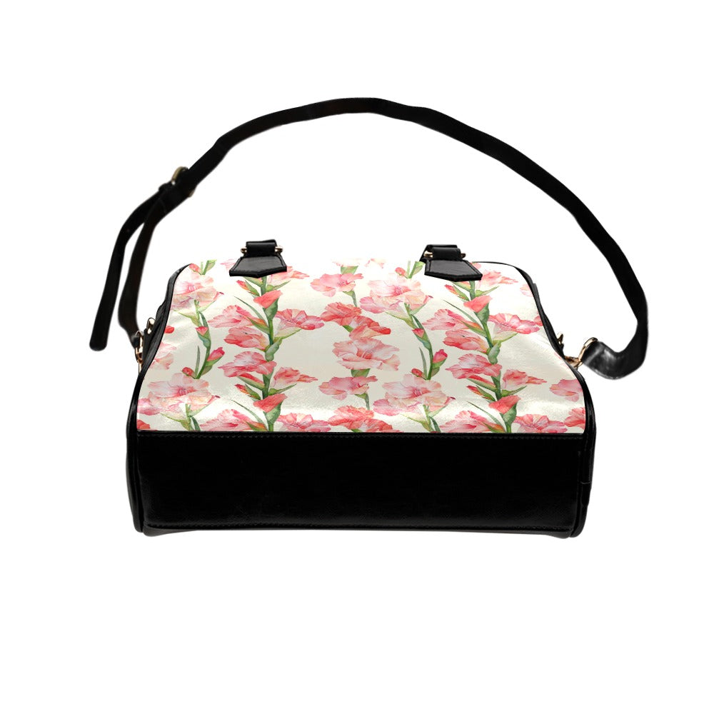 Gladiolus Print Bag, Glsdiolus Birth Month Handbag, Birth Month Bag, August Birth Month Bag, Shoulder Handbag