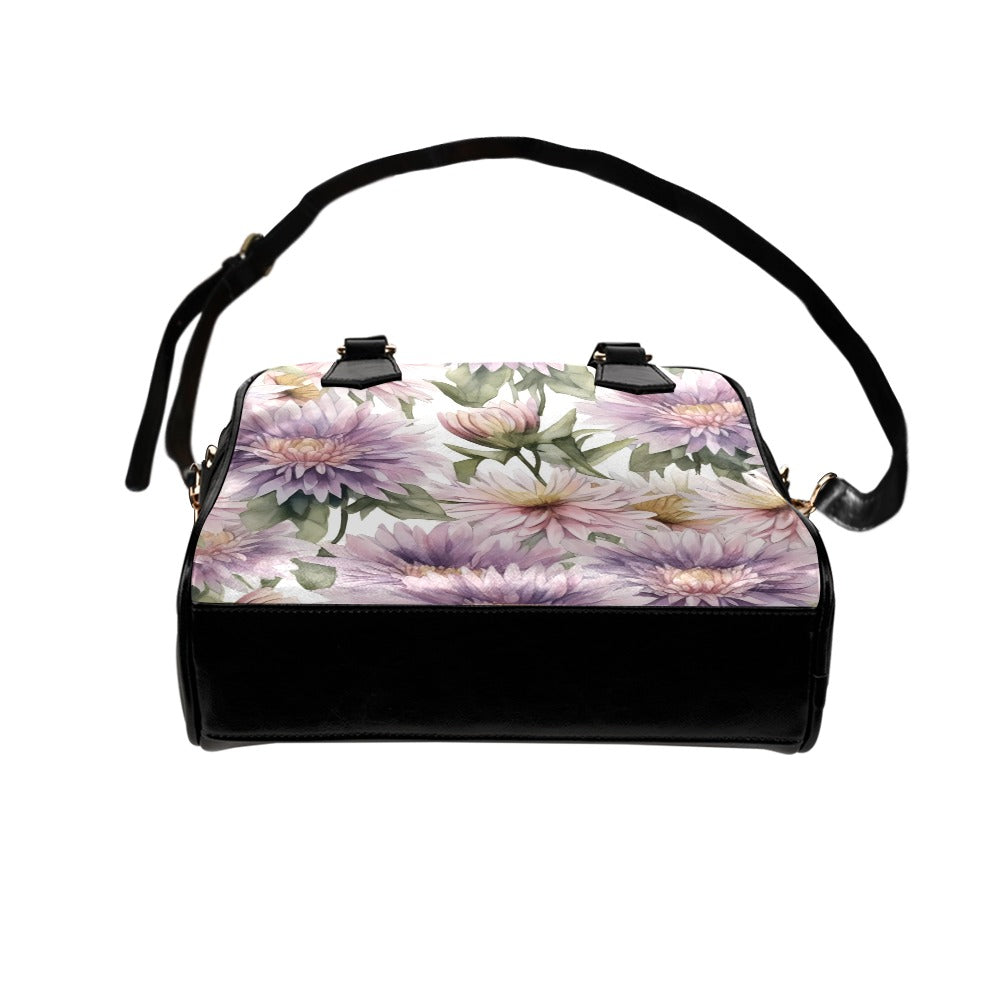 Aster Print Bag, Aster Birth Month Handbag, Birth Month Bag, September Birth Month Bag, Shoulder Handbag