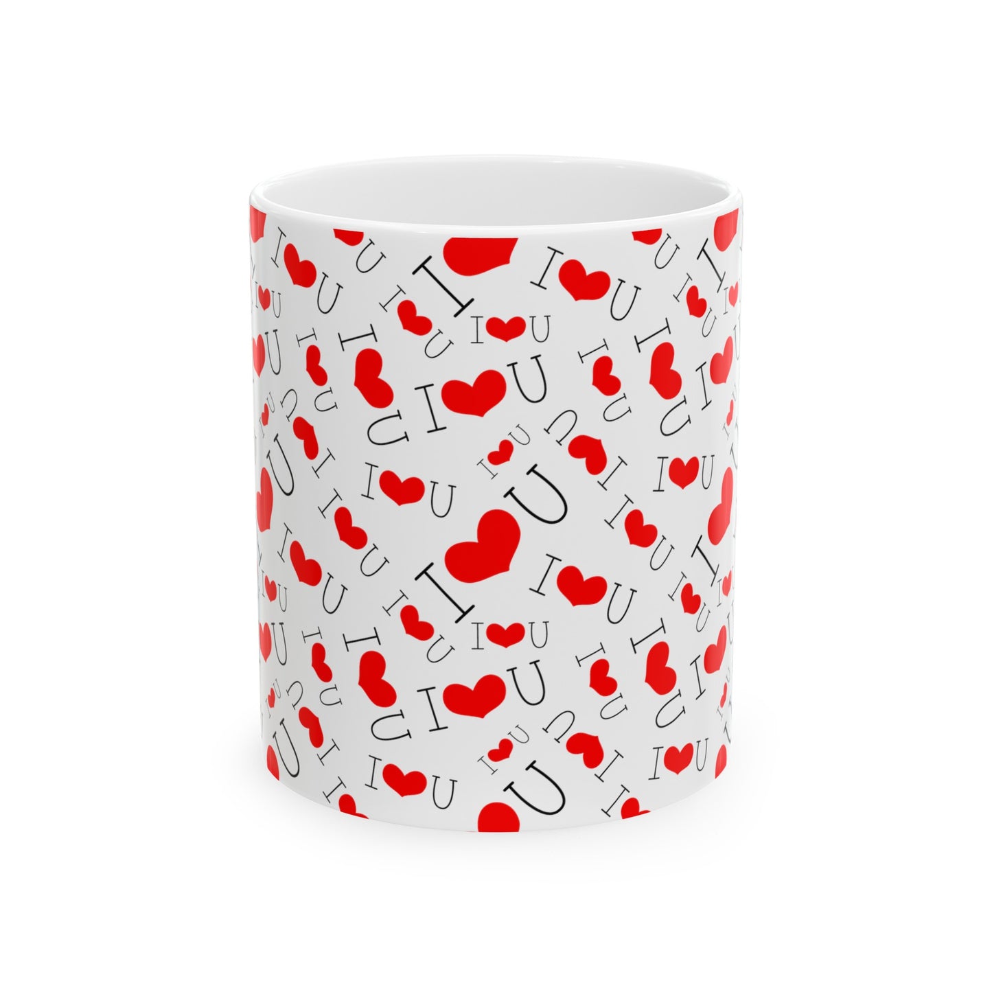 I Love You Ceramic Mug 11oz