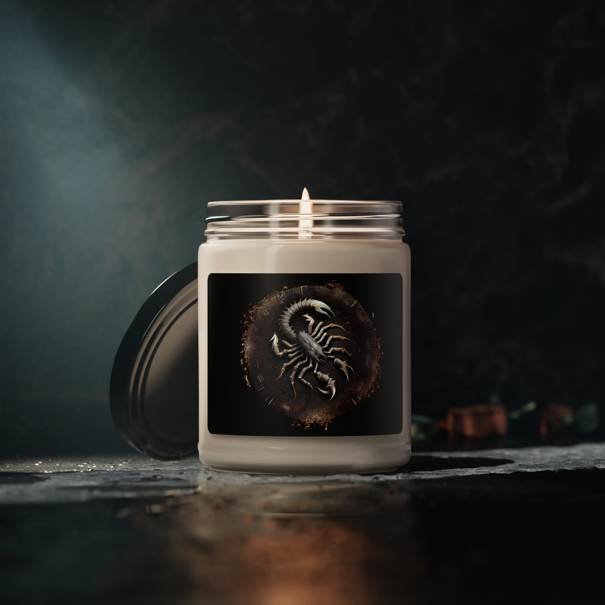 Scorpio Star Sign Soy Candle Zodiac Customized Candle Gift For Birthday