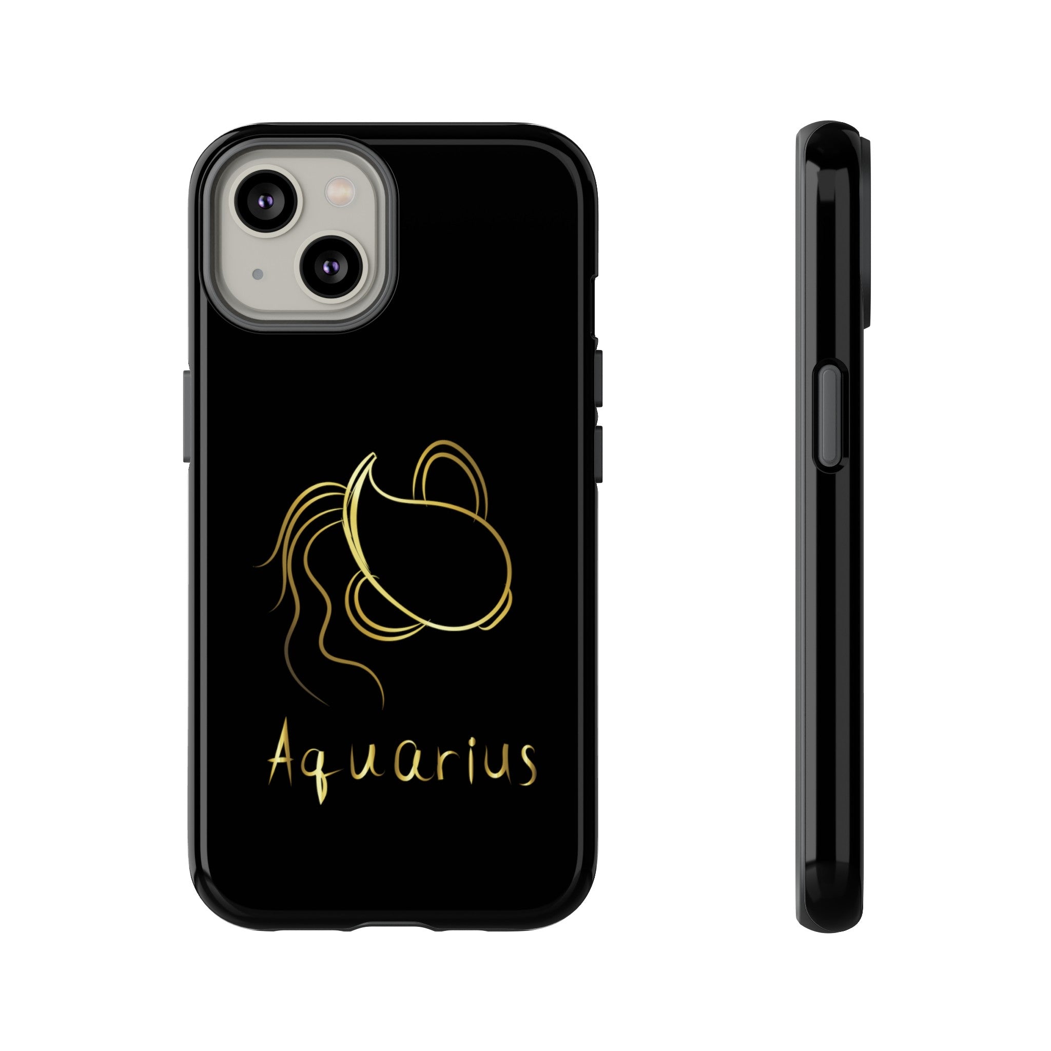 Aquarius Phone Case Zodiac Astrology Cover fit for iPhone 15,14 ,13