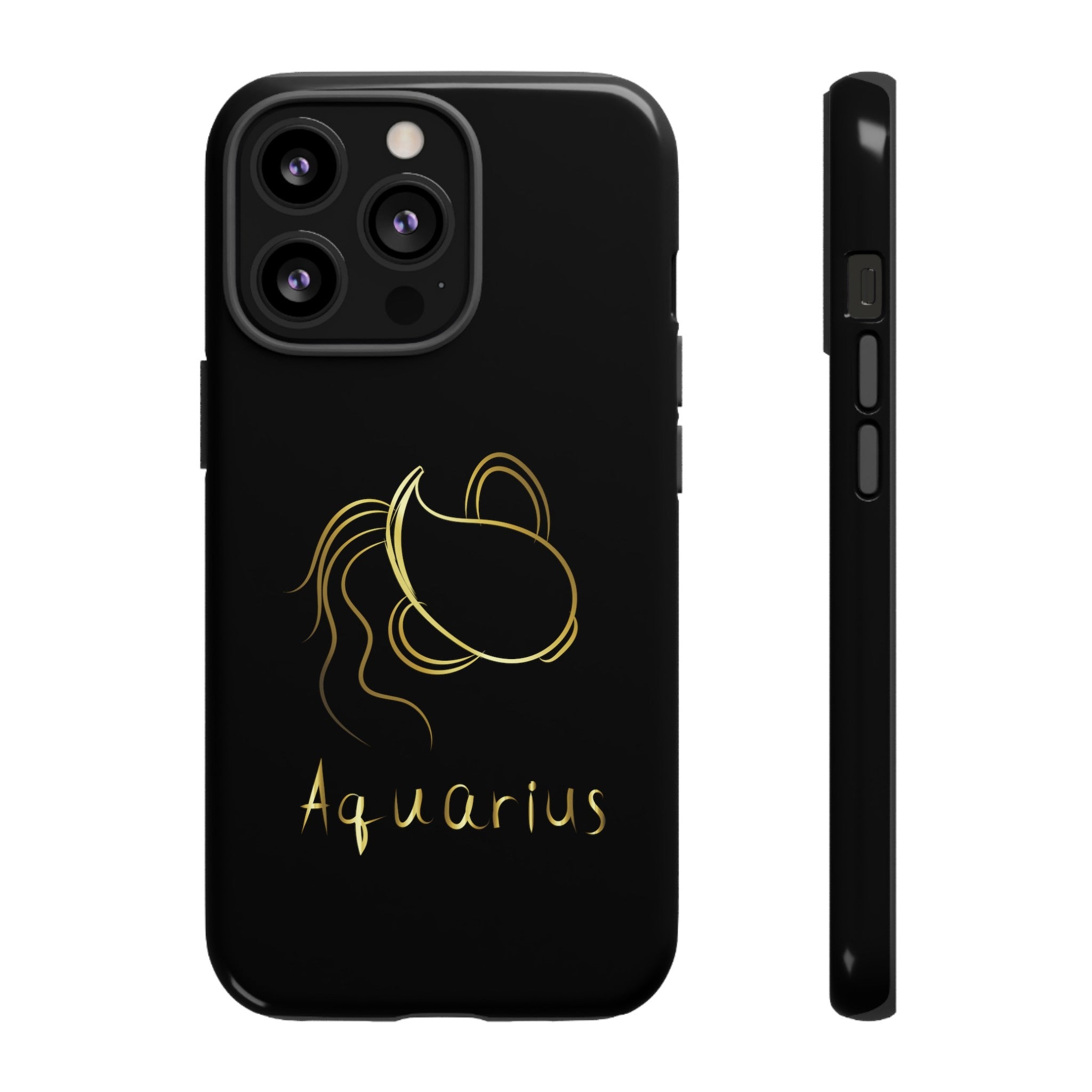 Aquarius Phone Case Zodiac Astrology Cover fit for iPhone 15,14 ,13