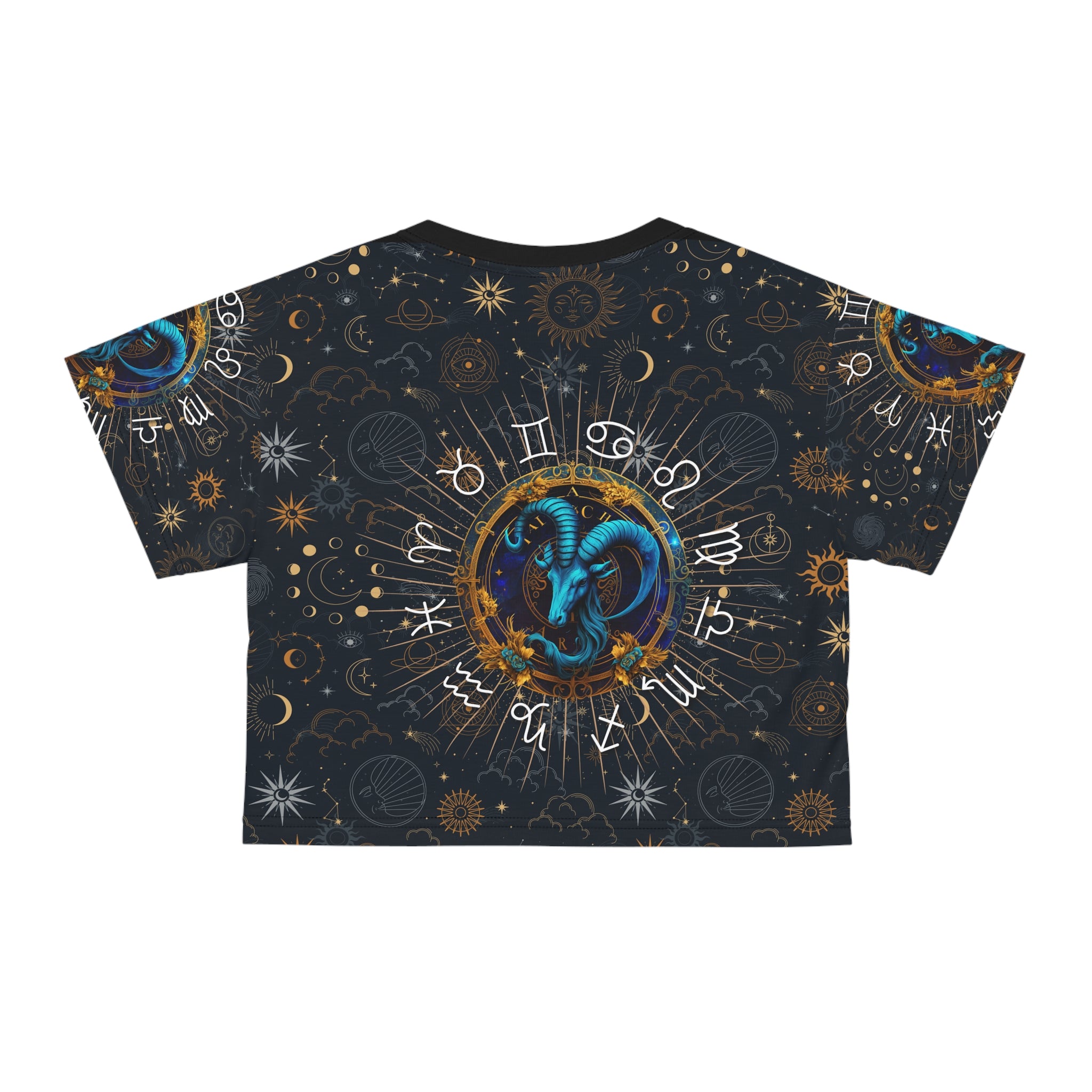 Capricorn women's crop top, Capricorn activewear, Capricorn Zodiac, Capricorn , Capricorn Gift, Capricorn zodiac tee, Crop Tee, zodiac crop